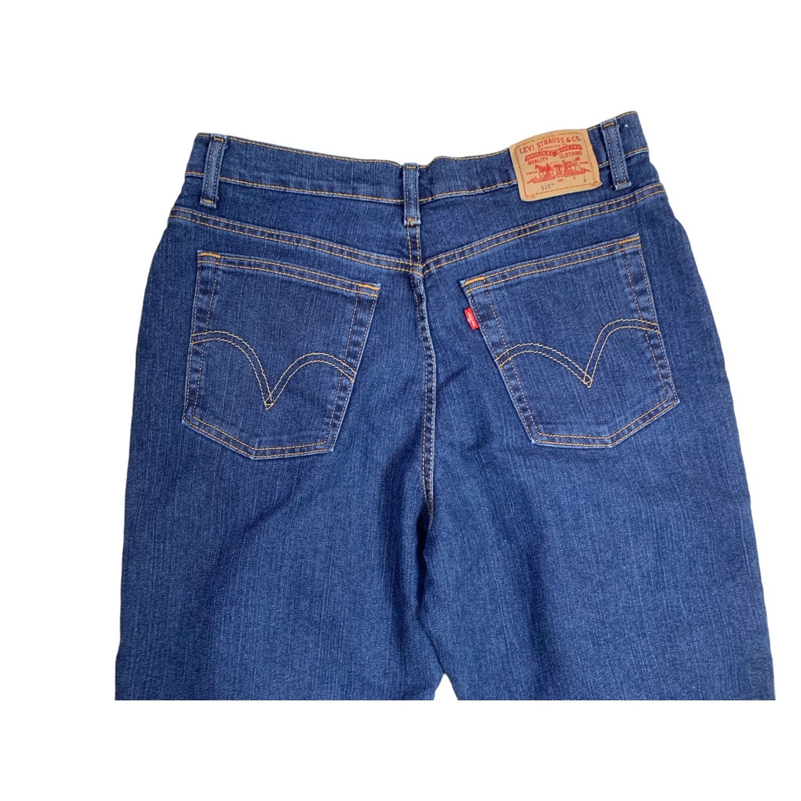 Levi's Levi 512 Women's Size 14S Jeans Slim Tapered Leg Hi Waist Size 32" / US 10 / IT 46 - 1 Thumbnail