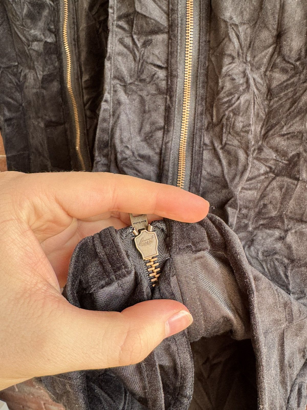 Acne Studios × Designer Rare Acne Studios Velvet Cargo Pants Black Hype Grail 32 Size 24" / US 00 / IT 34 - 9 Thumbnail