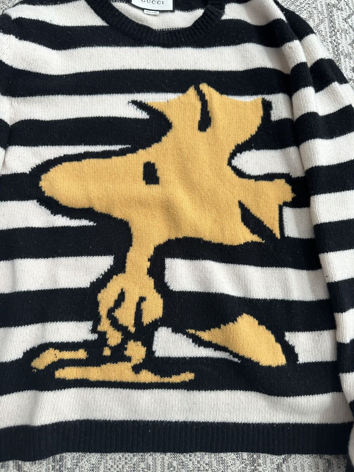 Gucci 'Woodstock' Striped Wool Sweater -XL Size US XL / EU 56 / 4 - 8 Thumbnail