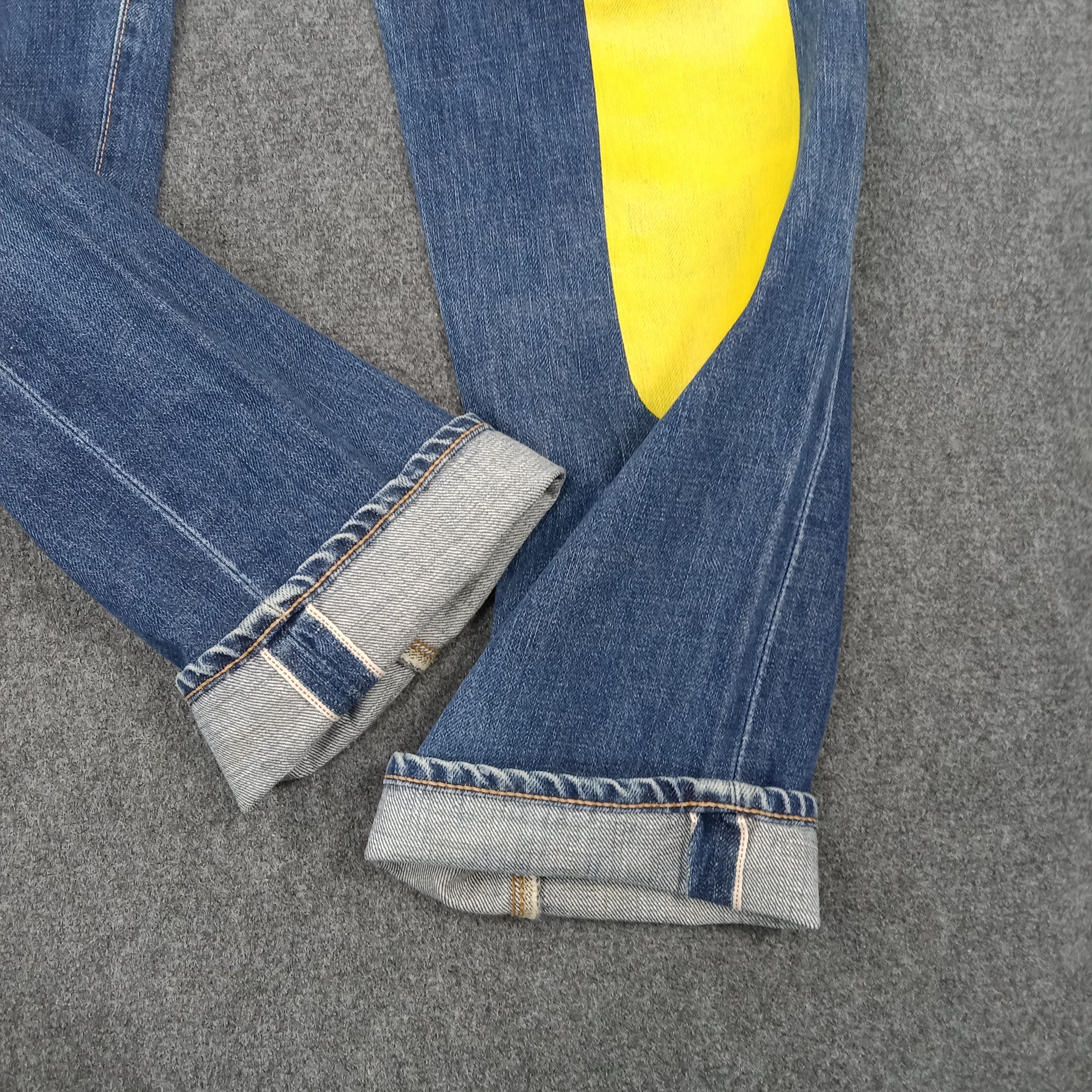 Evisu × Japanese Brand × Vintage Evisu Selvedge Japanese Daicock Custom Art Denim Jeans Size US 26 / EU 42 - 3 Thumbnail