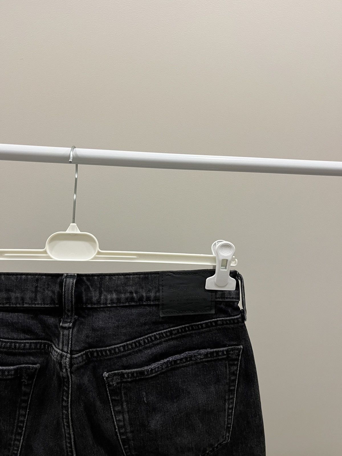 Abercrombie & Fitch Washed black Abercrombie & Fitch 90s straight jeans 22x30 Size US 32 / EU 48 - 5 Thumbnail