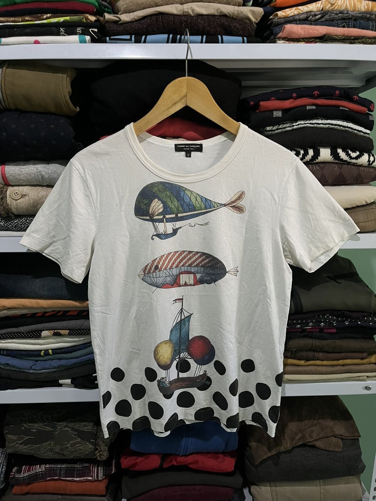 Comme des Garcons Comme Des Garcons Homme Ballon Shortsleeve Size S / US 4 / IT 40 - 1 Thumbnail