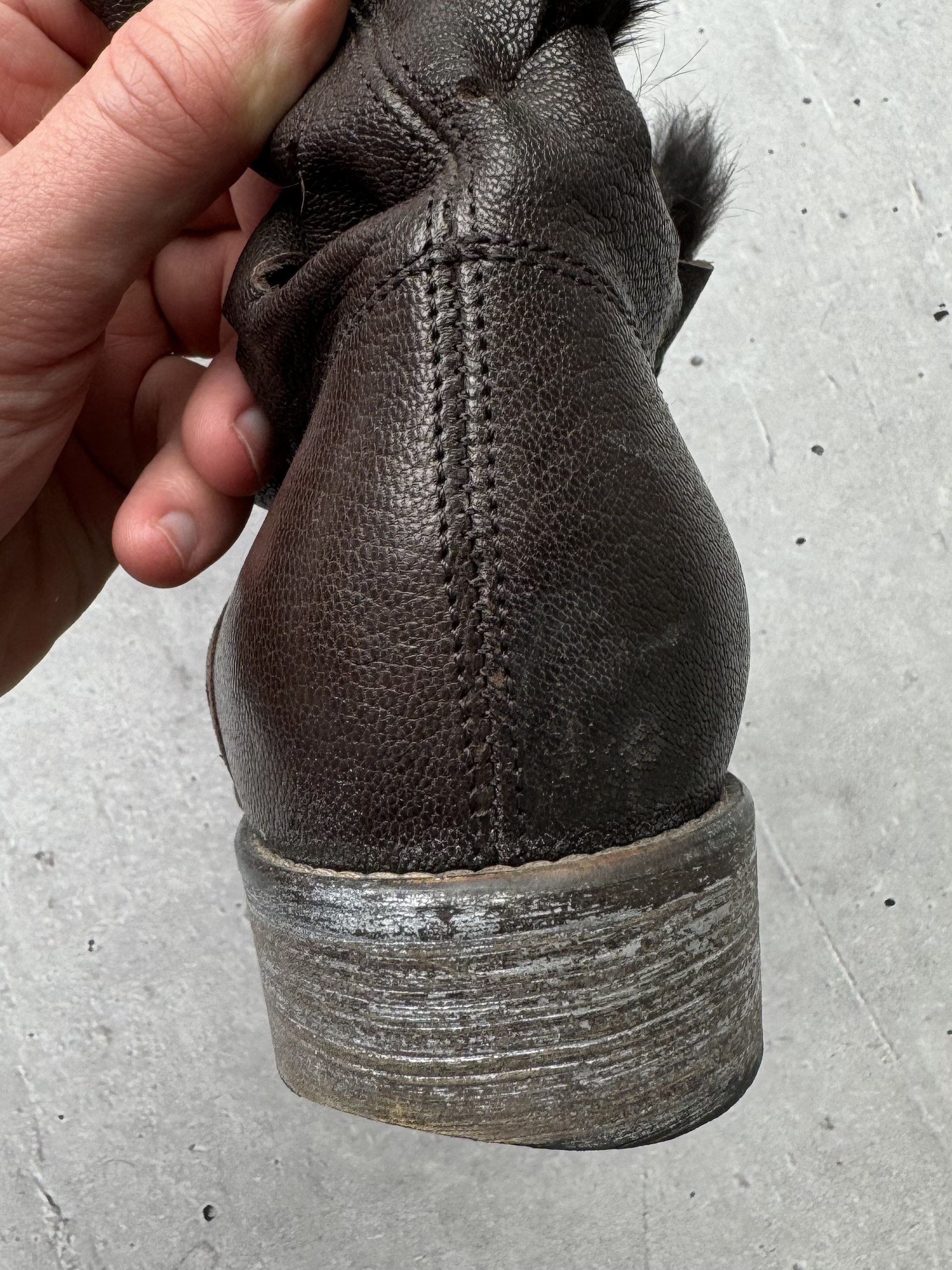 Diesel Diesel Vintage Fur-Leather Boots Size US 7 / IT 37 - 6 Thumbnail