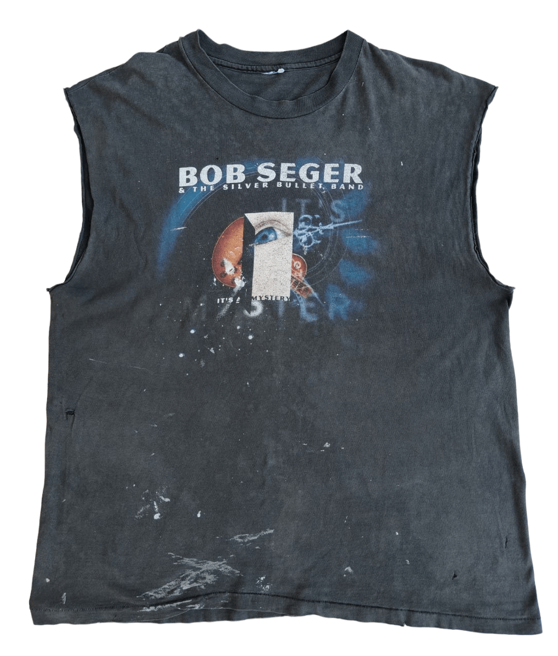 Band Tees TRASHED 90s Bob Seger Tour T Size US XL / EU 56 / 4 - 2 Thumbnail