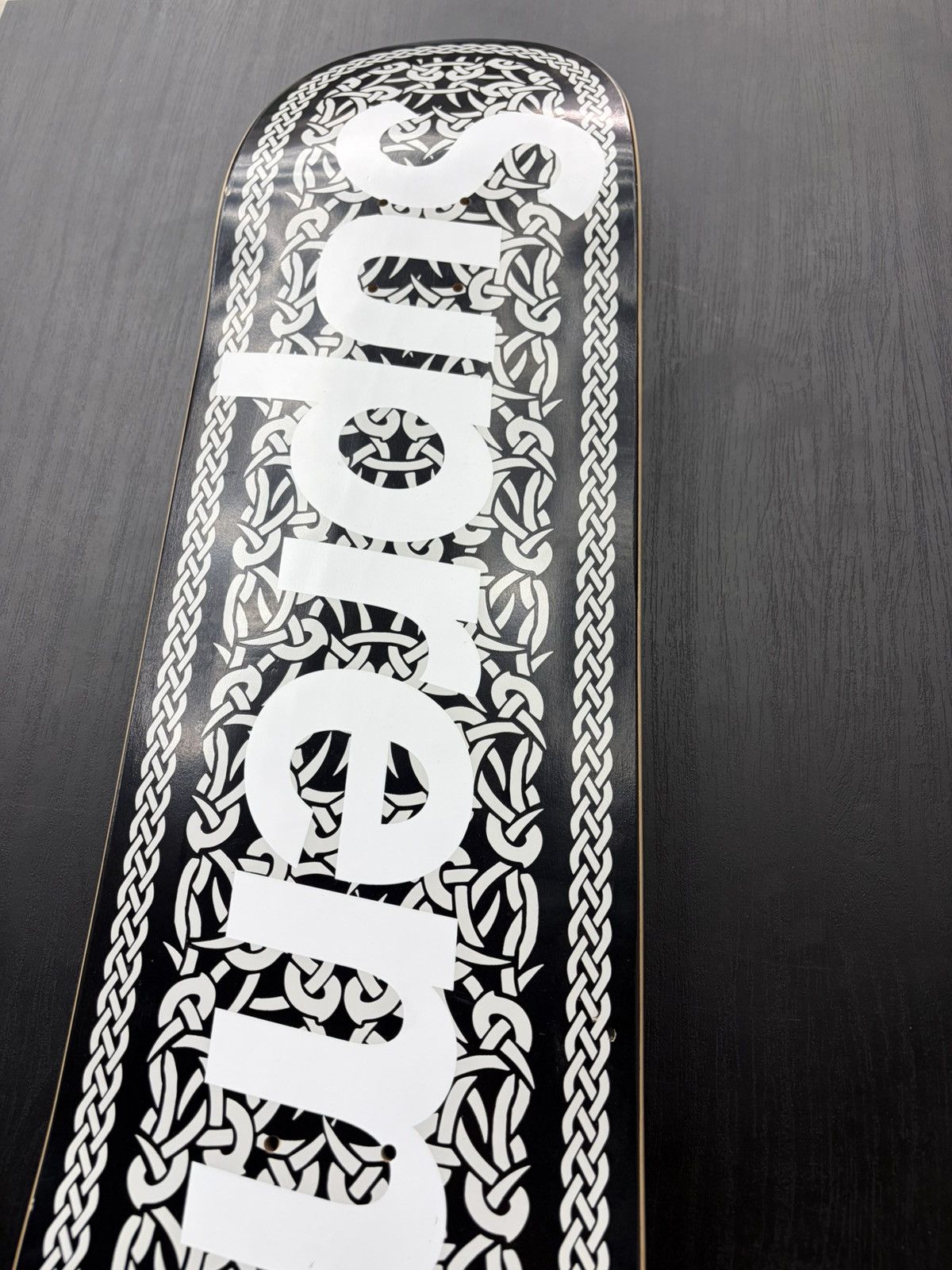 Supreme Supreme Celtic Knot Skateboard Deck Black Size ONE SIZE - 2 Thumbnail