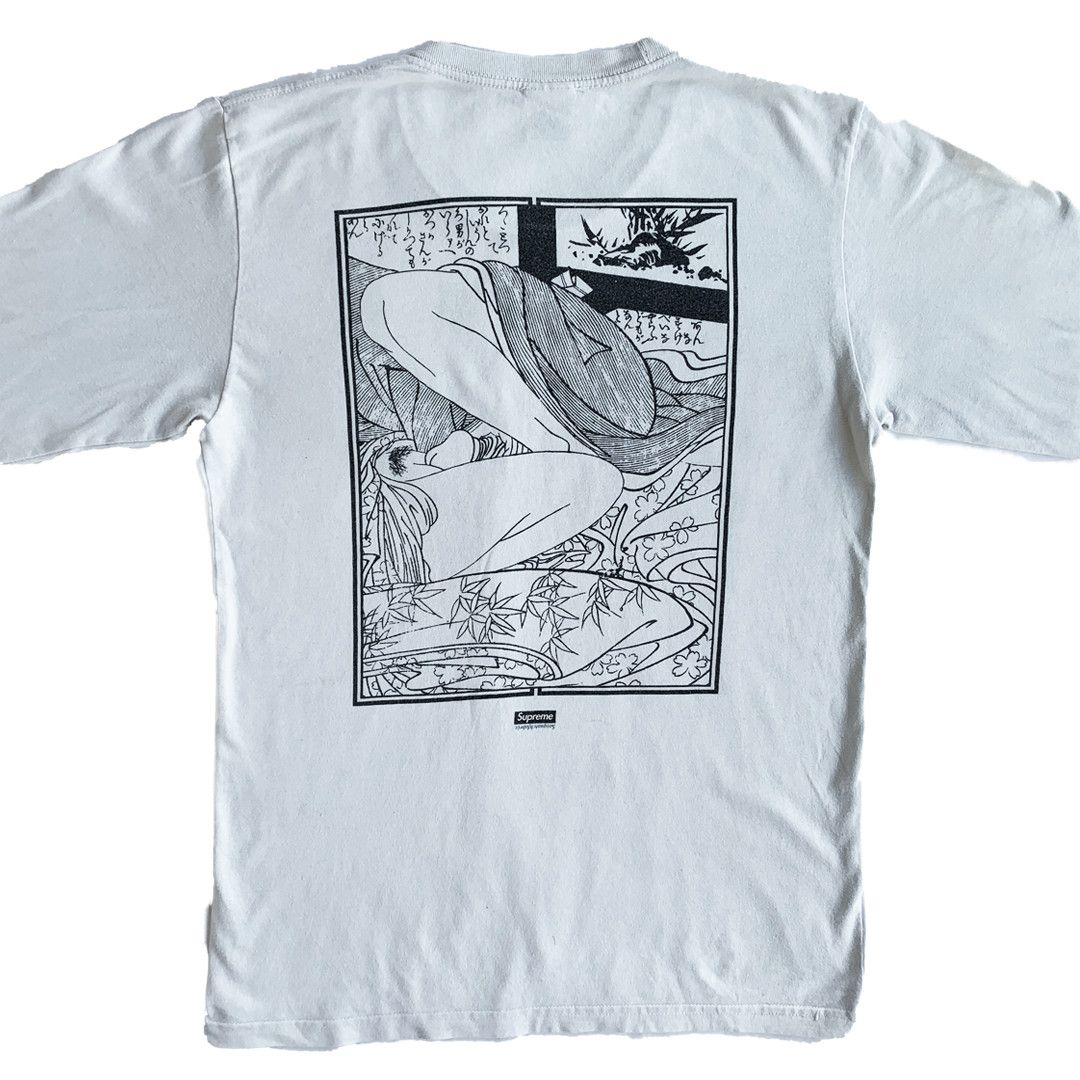 Supreme Supreme x Sasquatchfabrix - Shunga Long Sleeve - White - M Size US M / EU 48-50 / 2 - 3 Thumbnail
