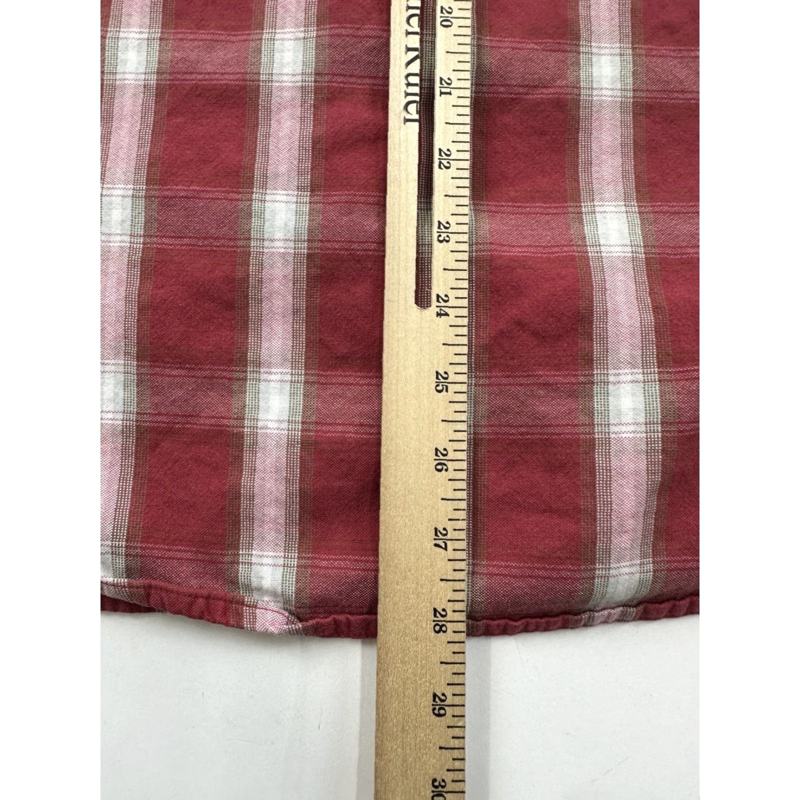 Vintage Horny Toad Shirt Mens Medium Red Plaid Button Up Long Sleeve Size US M / EU 48-50 / 2 - 5 Thumbnail