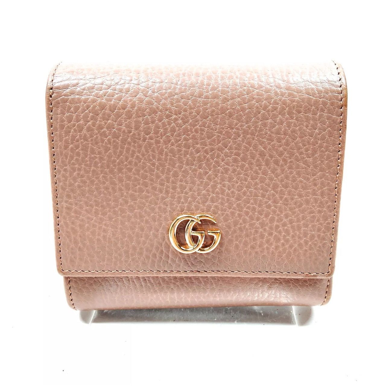 Gucci Gucci Marmont GG Tri-Gold Wallet Ebony Luxurious chic Size ONE SIZE - 1 Thumbnail
