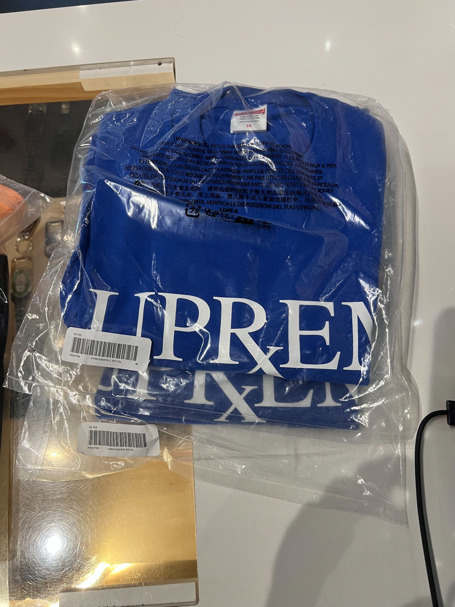 Supreme Supreme Rx Tee Royal • L Size US L / EU 52-54 / 3 - 2 Thumbnail