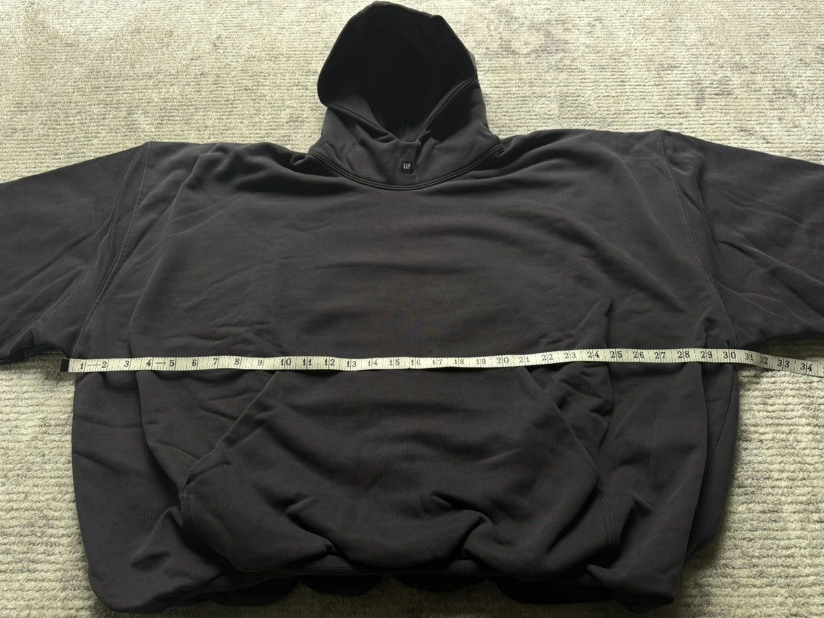 Balenciaga × Kanye West × Yeezy Small Dark Gray Logo Hoodie YGEBB Sweatshirt Hooded Size US S / EU 44-46 / 1 - 10 Thumbnail