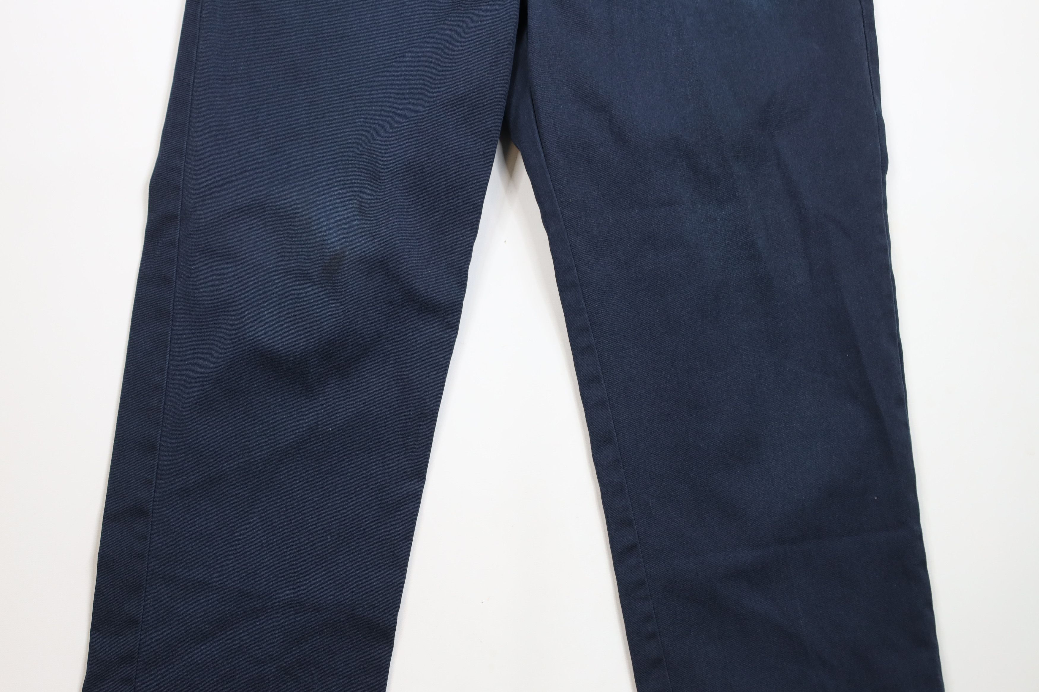 Dickies × Vintage Vintage Y2K Dickies Original Wide Leg Workwear Pants Blue Size US 38 / EU 54 - 3 Thumbnail