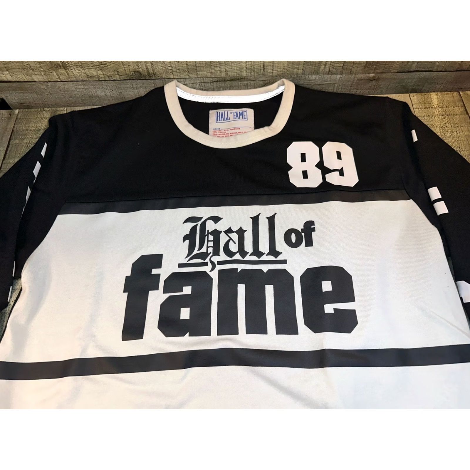 Vintage VINTAGE Men’s Hall of Fame 2nd Sucks Long Sleeve XL Black T-Shirt Mens XL Long Sleeve Fame Brand Shirt Size US XL / EU 56 / 4 - 3 Thumbnail