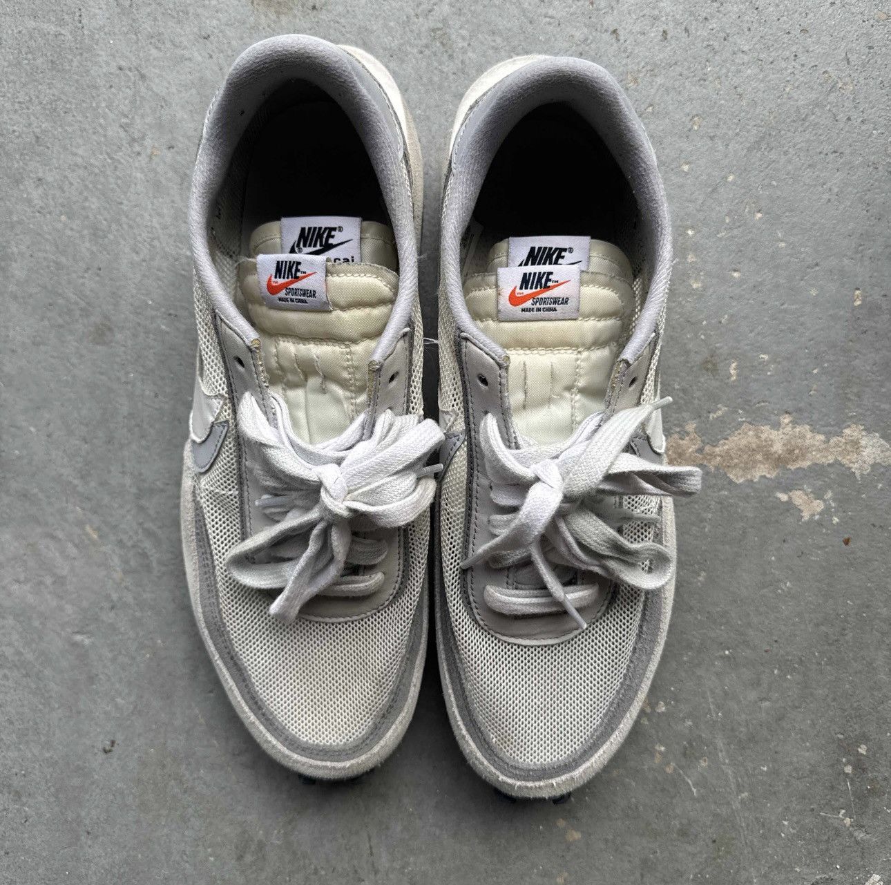 Nike × Sacai sacai x Nike LDWaffle 'White Nylon' Size US 11 / EU 44 - 3 Thumbnail