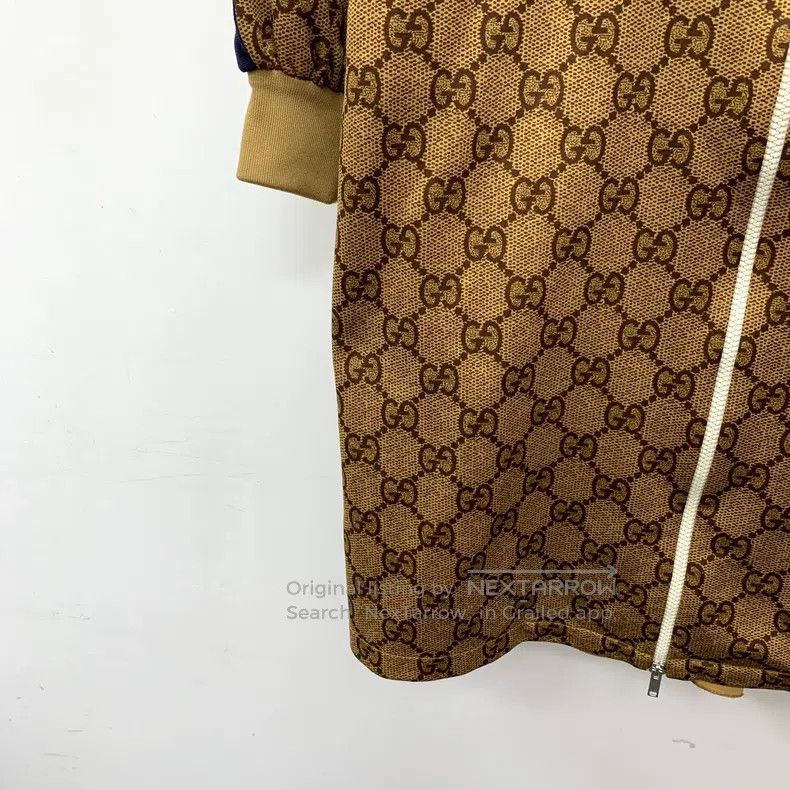 Gucci Gucci Colour block logo jacquard full print hooded drawstr Size M / US 6-8 / IT 42-44 - 5 Thumbnail