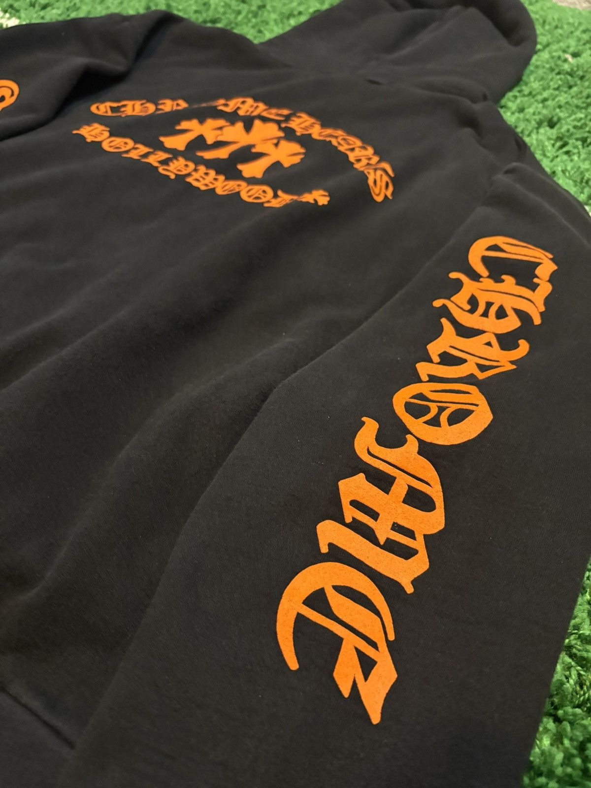 Chrome Hearts Chrome Hearts Triple Cross Hoodie Black Orange Size US L / EU 52-54 / 3 - 4 Thumbnail