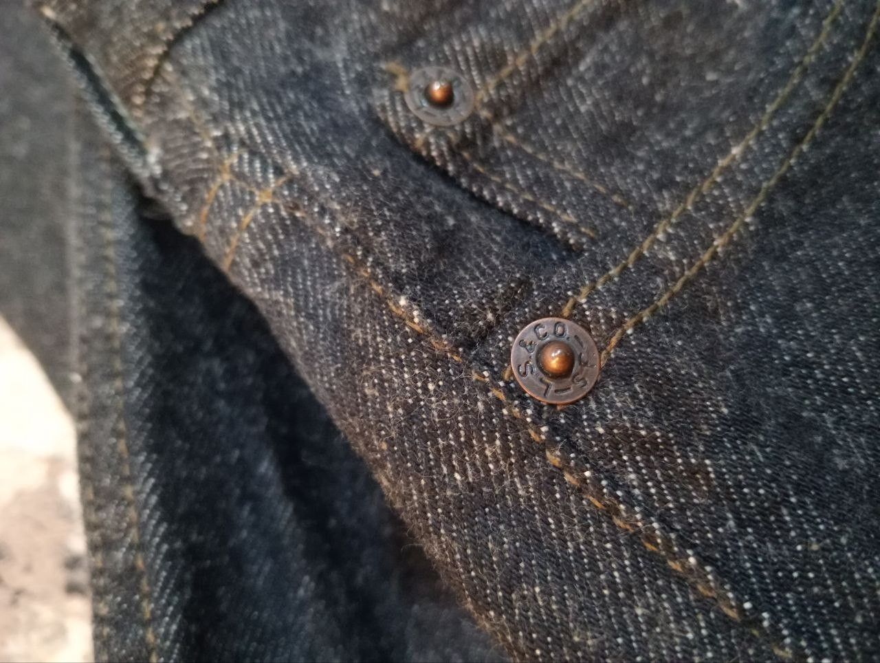 Levi's LEVI'S VINTAGE 501 BLACK DENIM PANTS Size US 30 / EU 46 - 10 Thumbnail