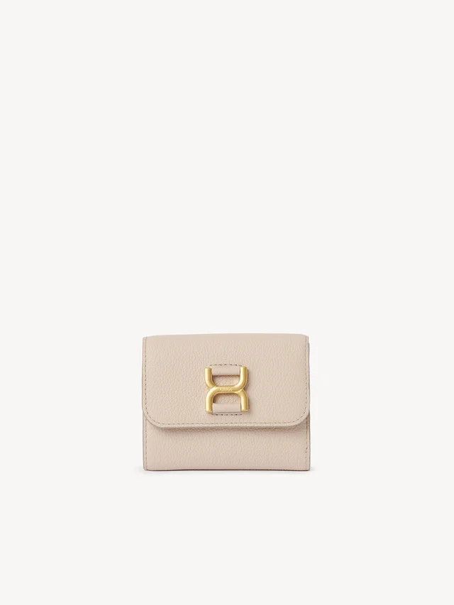 Chloe oc11z0625 Size: OS / Small Marcie Tri-Fold Wallet Pink Size ONE SIZE - 1 Thumbnail