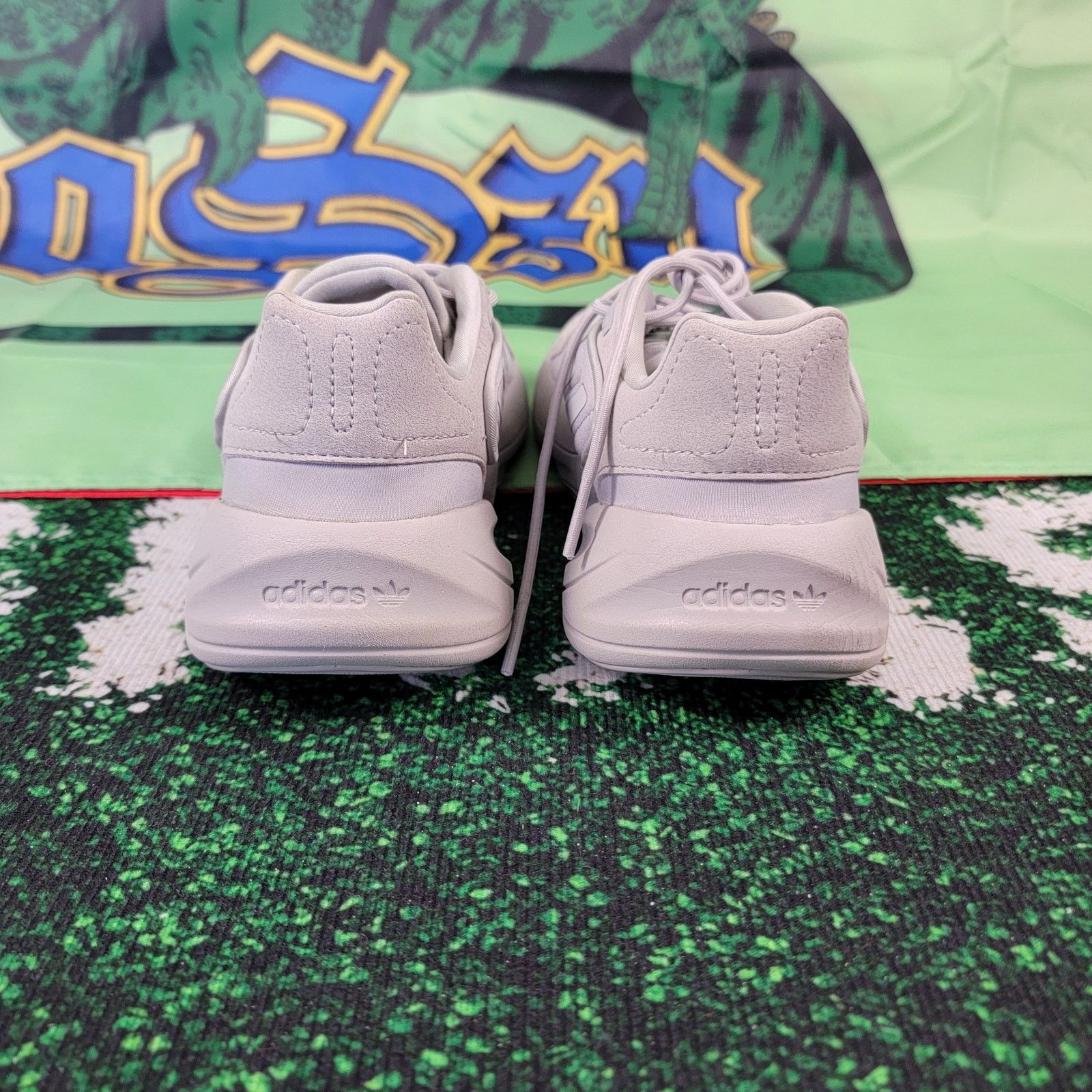 Adidas Adidas Ozelia J Triple Grey - Size 4.5 Youth Size 6 Women's Size US 4.5 / IT 34.5 - 3 Thumbnail