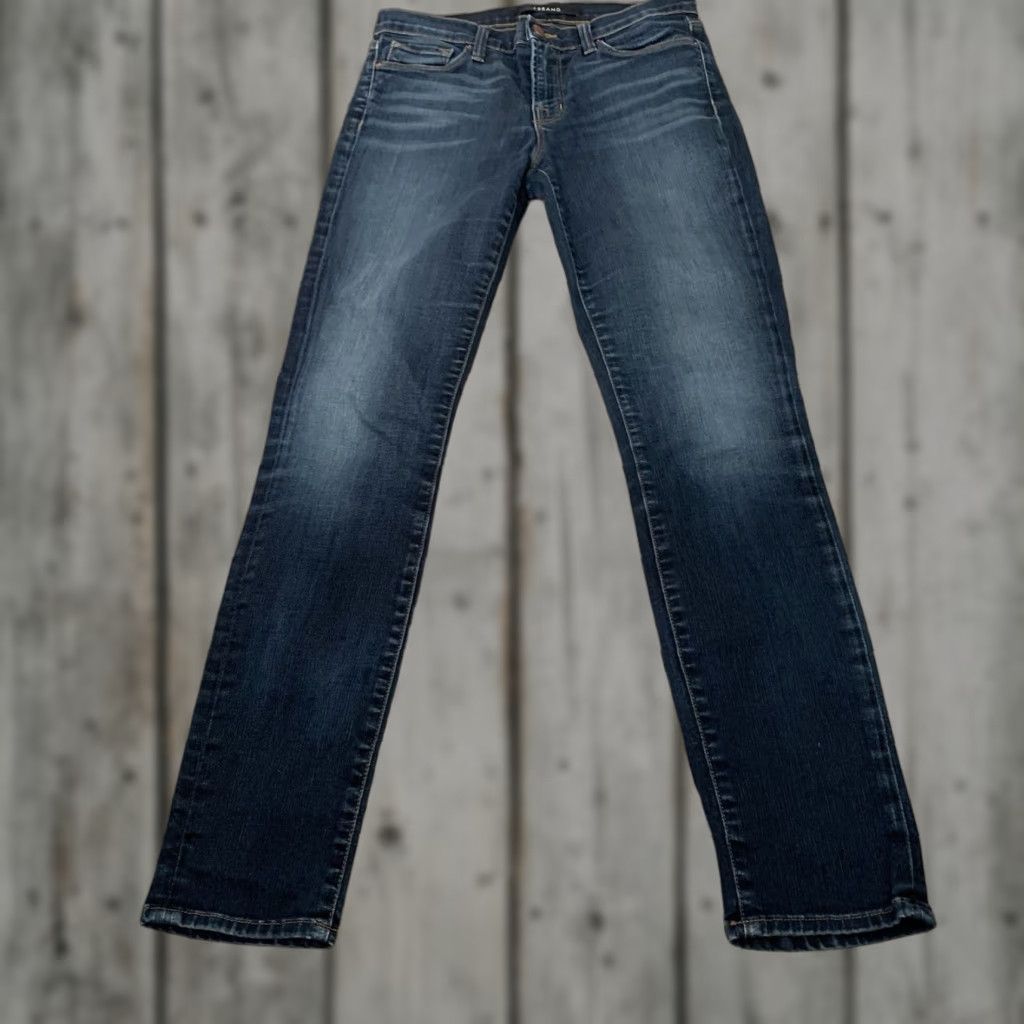 J Brand J Brand Jeans Womens 27 Skinny Leg Denim Blue Porter Wash Mid Rise Stretch Size 27" / US 4 / IT 40 - 1 Thumbnail