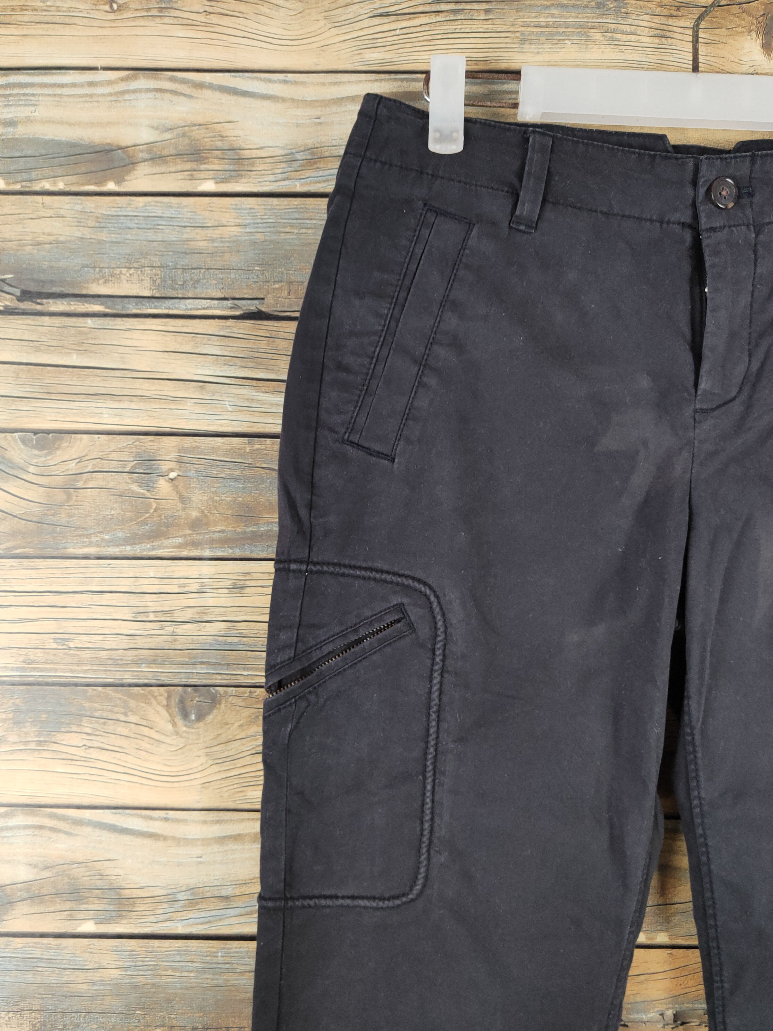 Gap DLL Gap Black Multipocket Tactical Cargo Pants #091 Size 29" - 3 Thumbnail