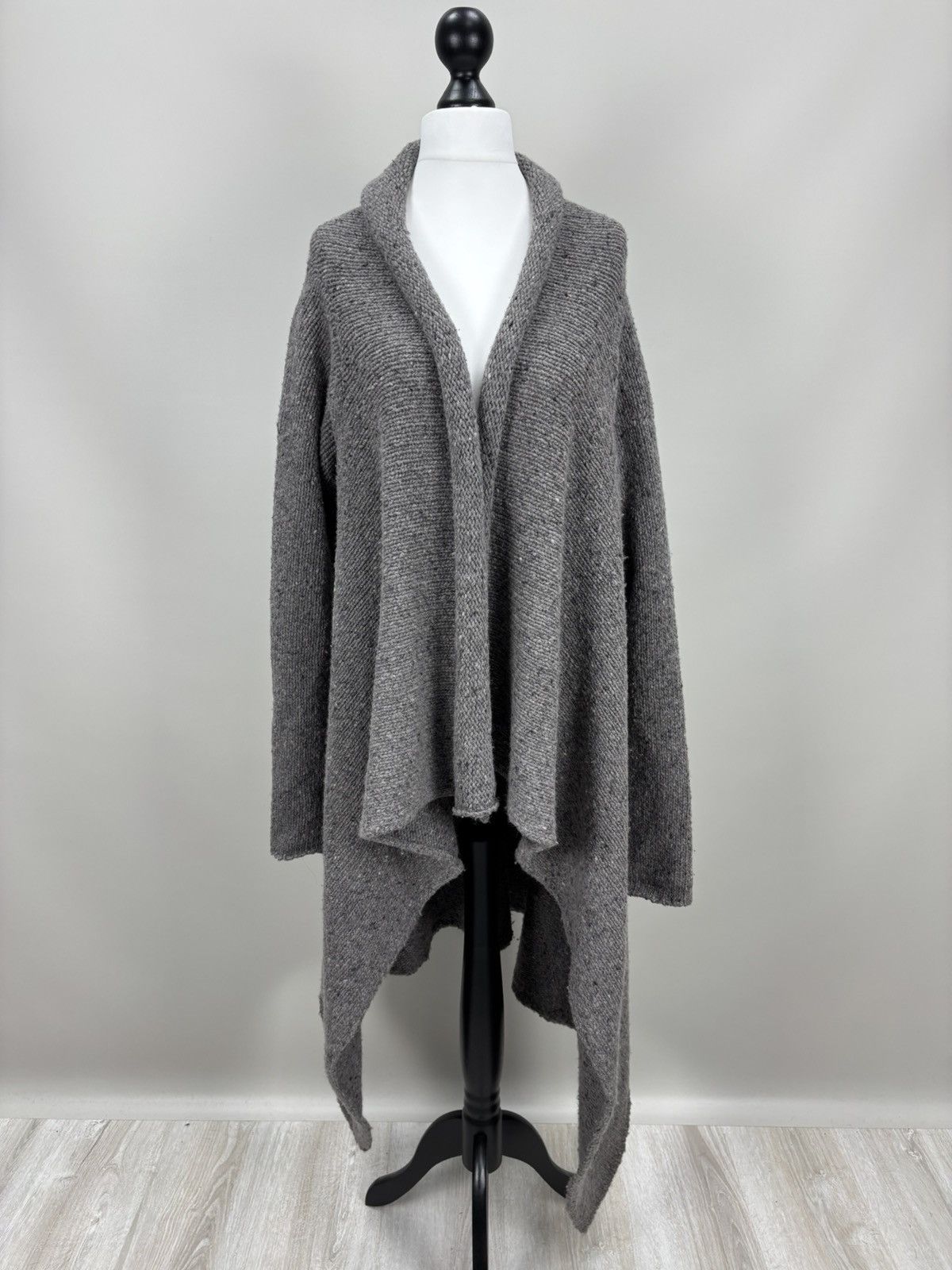 Rundholz Womens poncho cape Rundholz Size S Color Gray Size S / US 4 / IT 40 - 1 Thumbnail