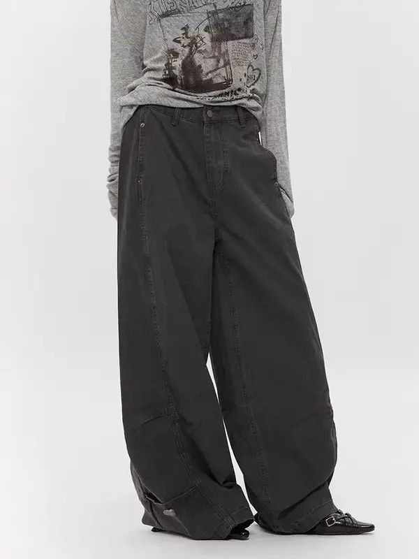 VIBE Street washed and distressed lumberjack hip hop Y2K jeans Size US 32 / EU 48 - 3 Thumbnail