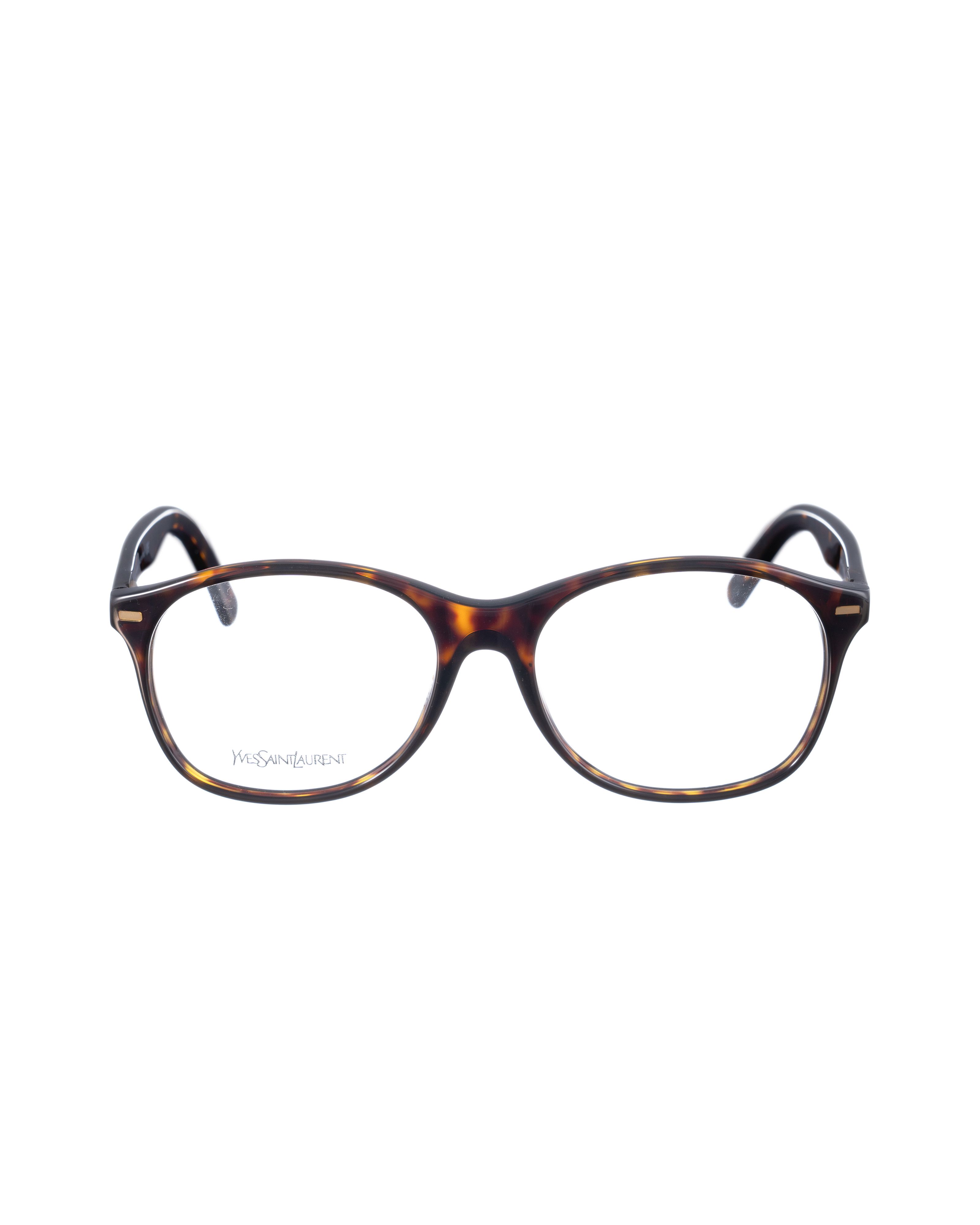 Saint Laurent Paris Yves Saint Laurent 00s Oversized Nerd Havana Glasses Size ONE SIZE - 2 Thumbnail