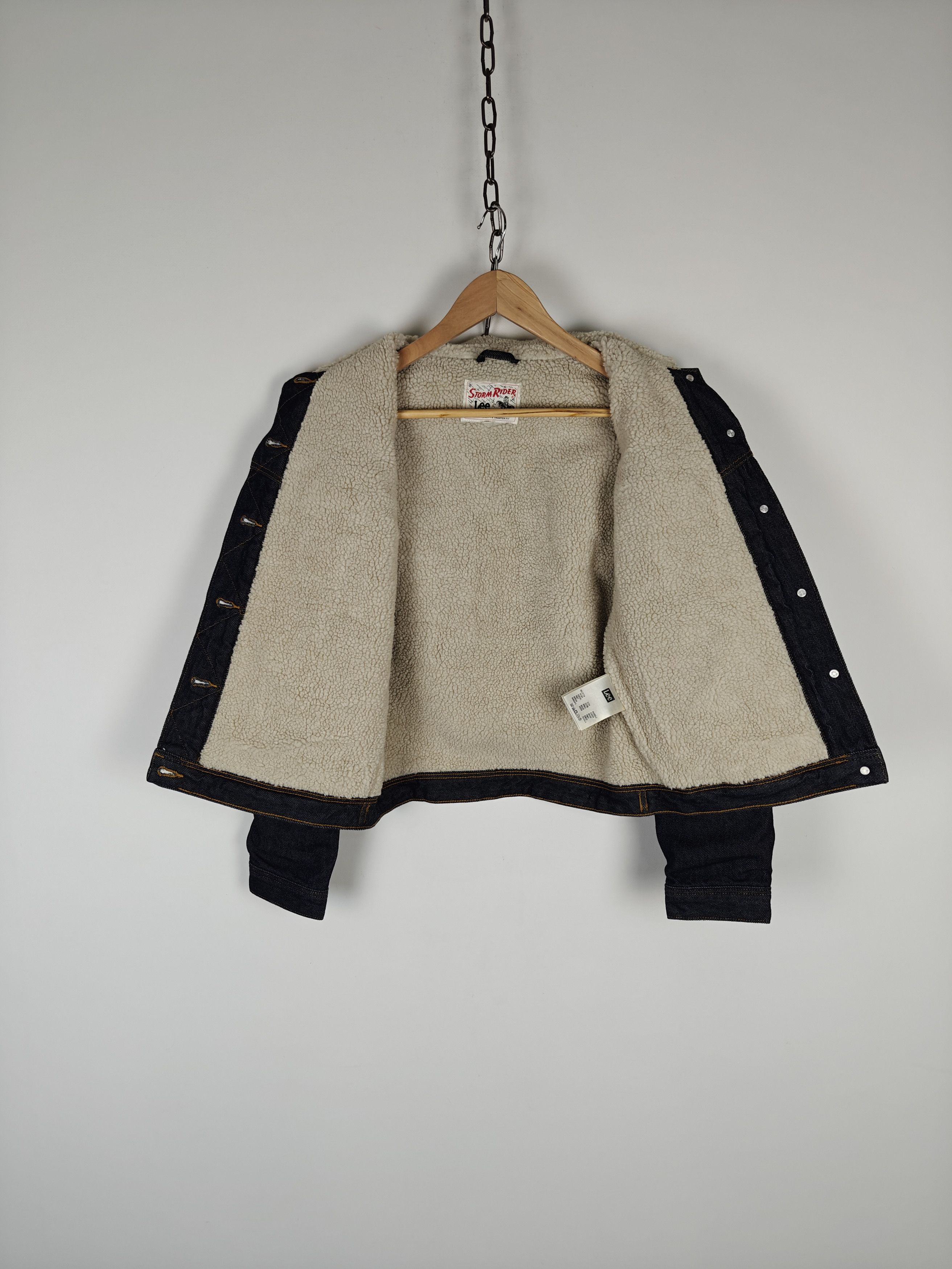 Lee LEE Storm Rider Denim Jacket Sherpa size S Size US S / EU 44-46 / 1 - 9 Thumbnail