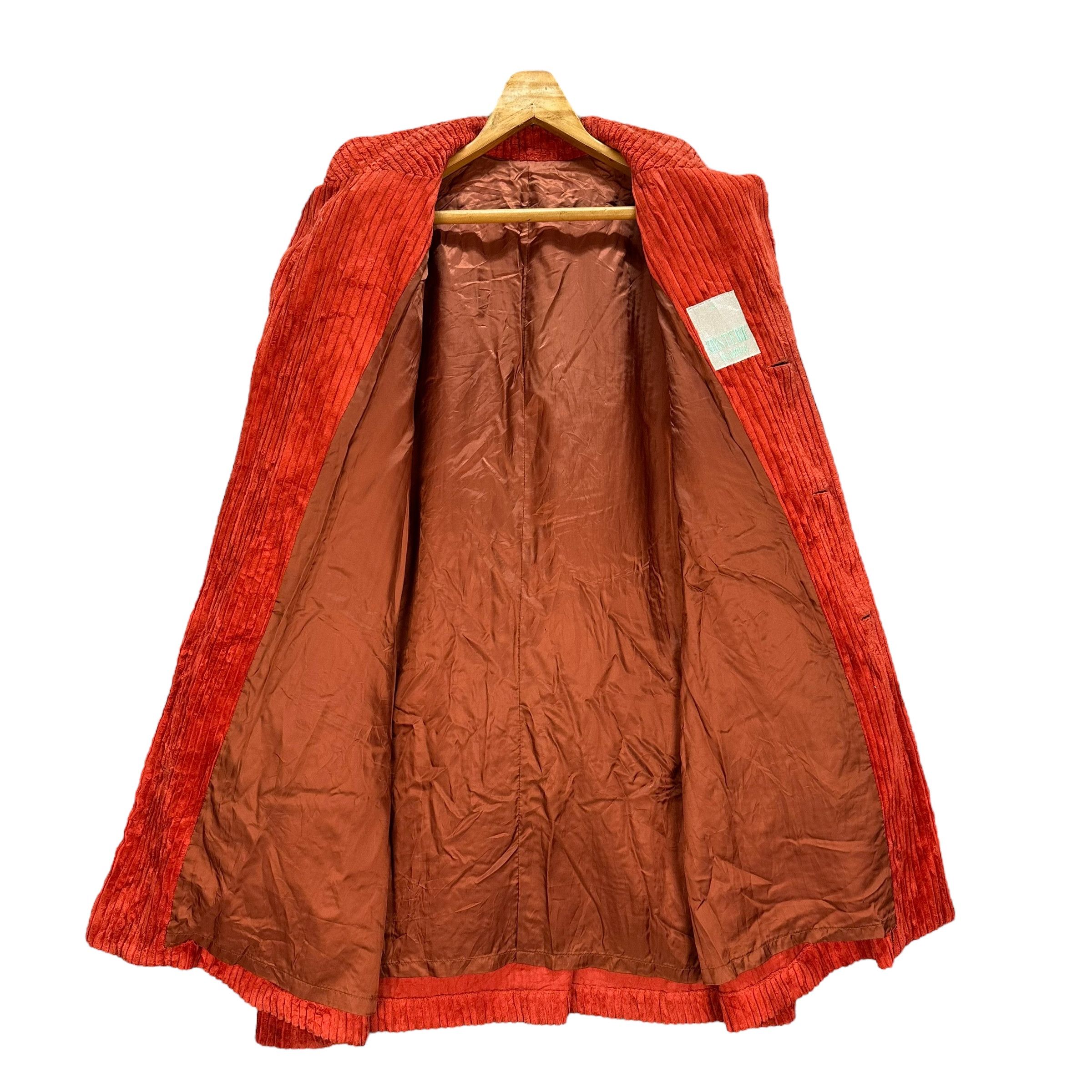 Hysteric Glamour Hysteric Glamour Orange Corduroy Overcoat #A20-0471 Size US M / EU 48-50 / 2 - 9 Thumbnail