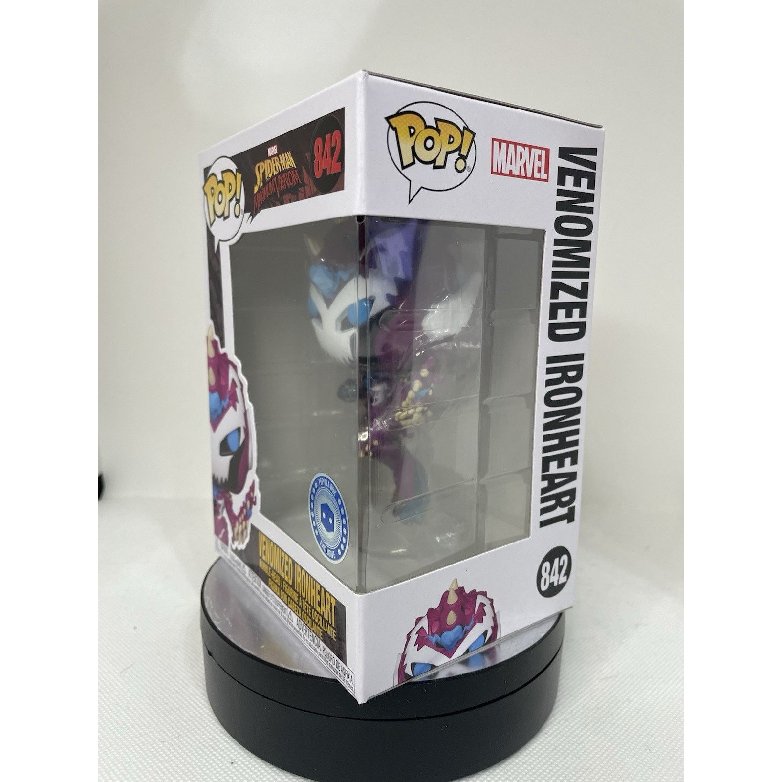 Marvel Comics Funko Pop Venomized Ironheart #842 - With Pop Protector Size ONE SIZE - 2 Thumbnail