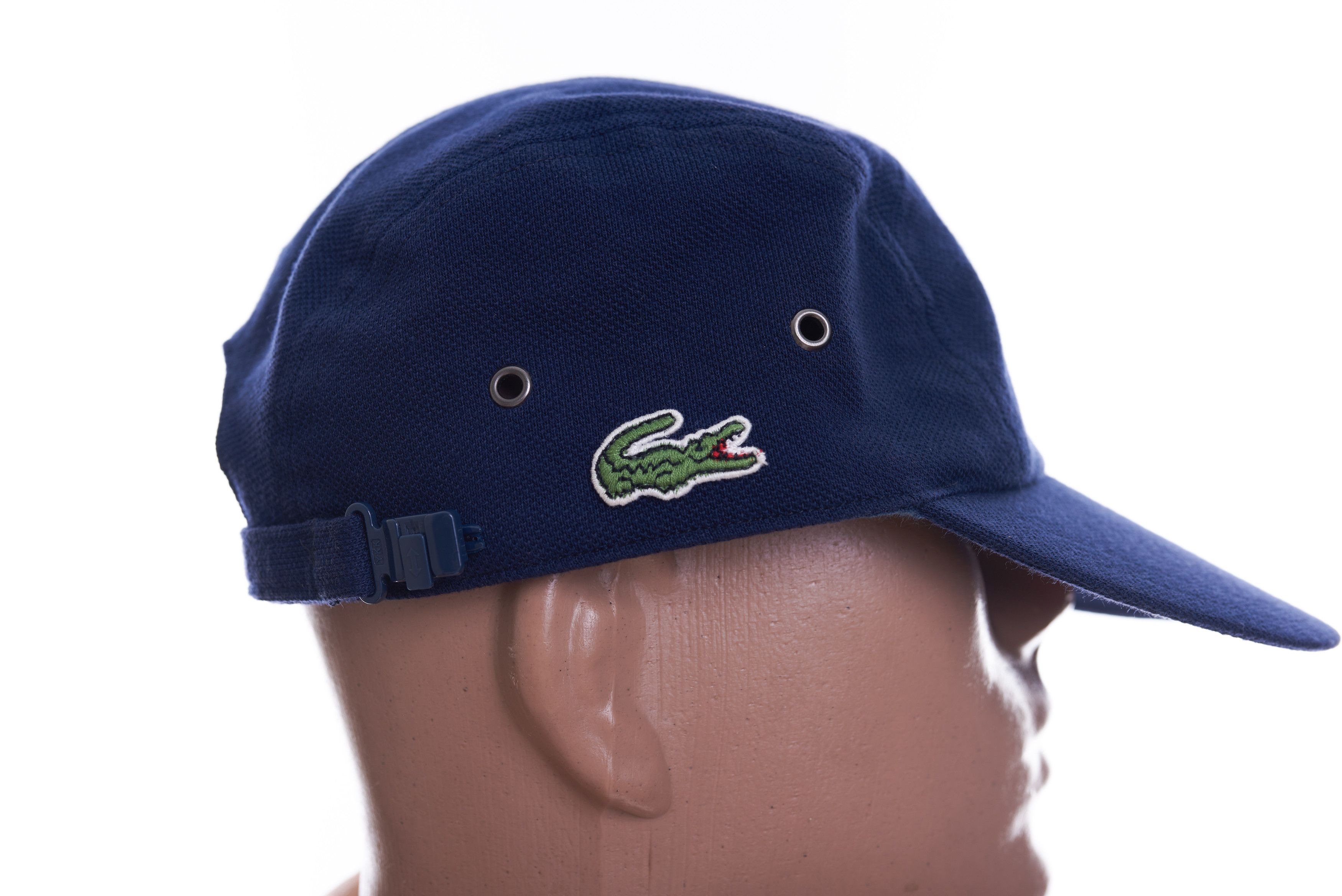 Lacoste Lacoste Vintage 5 Panel Cap Hat Size 3 BLue Rare Mens Hat Size ONE SIZE - 7 Thumbnail