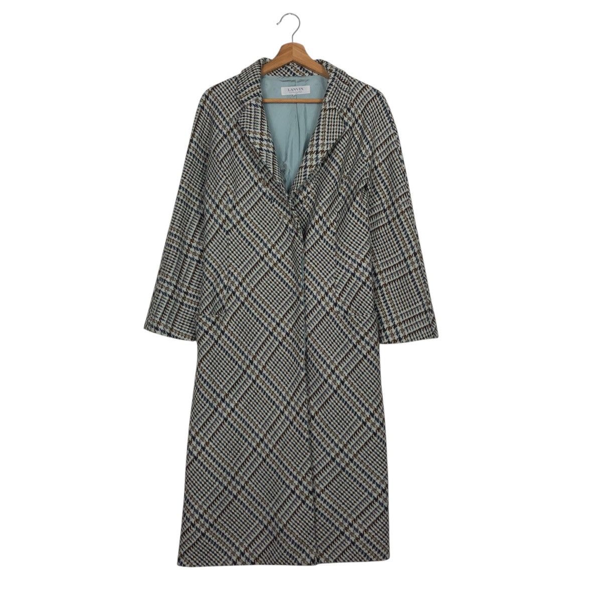 Lanvin 📌Vintage Wool Jacket Herringbone Lanvin La Collection Size US M / EU 48-50 / 2 - 2 Thumbnail
