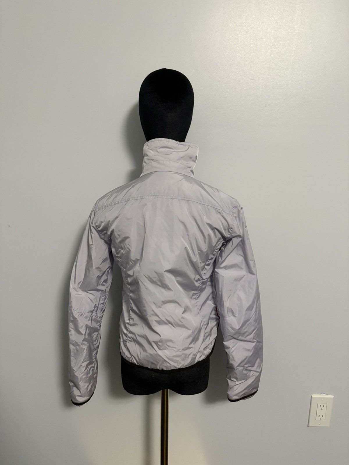 Prada Prada Sport Cropped Nylon Puffer Jacket Size S / US 4 / IT 40 - 4 Thumbnail