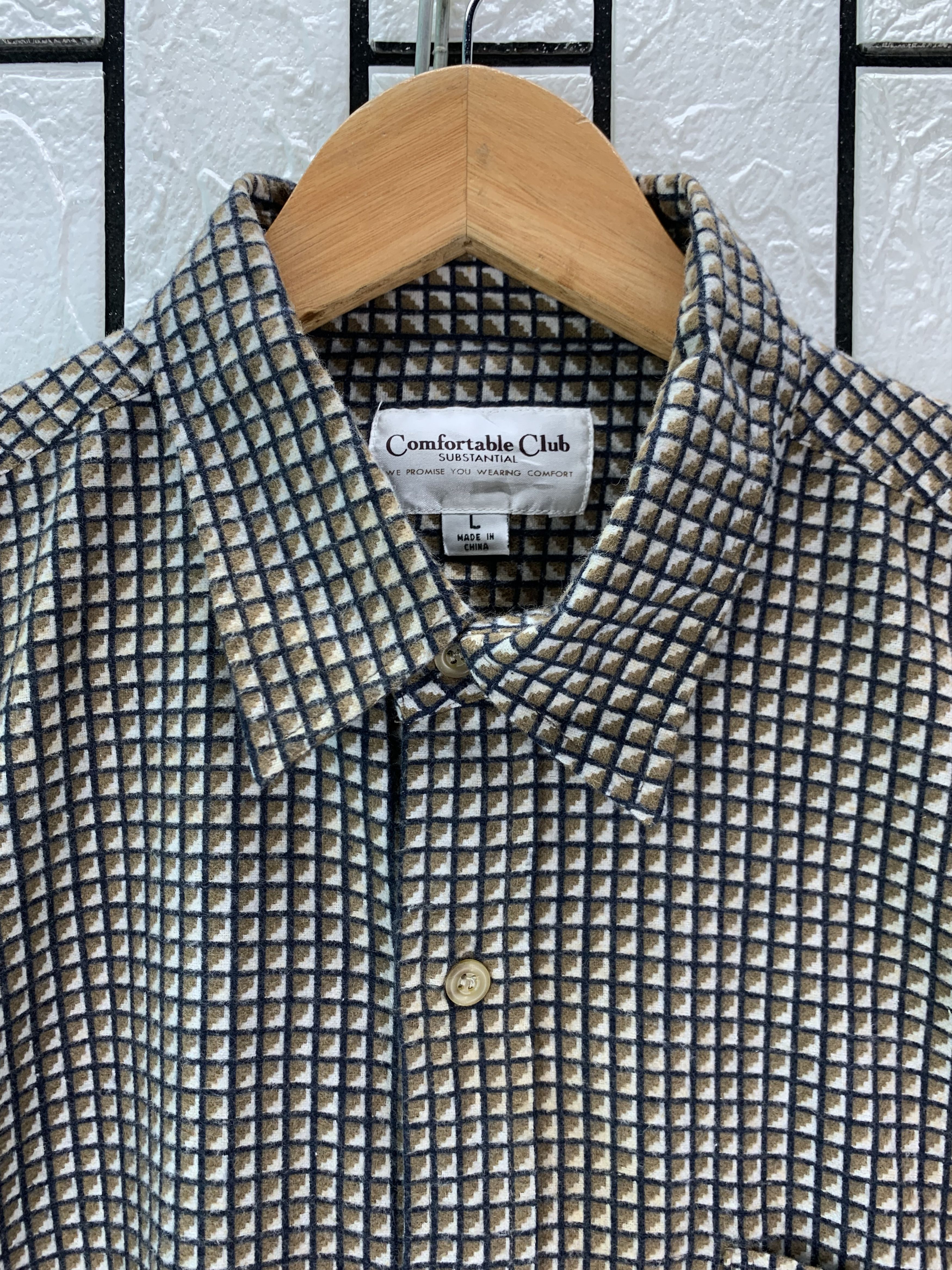 Vintage Vintage shirt button up Size US L / EU 52-54 / 3 - 5 Thumbnail
