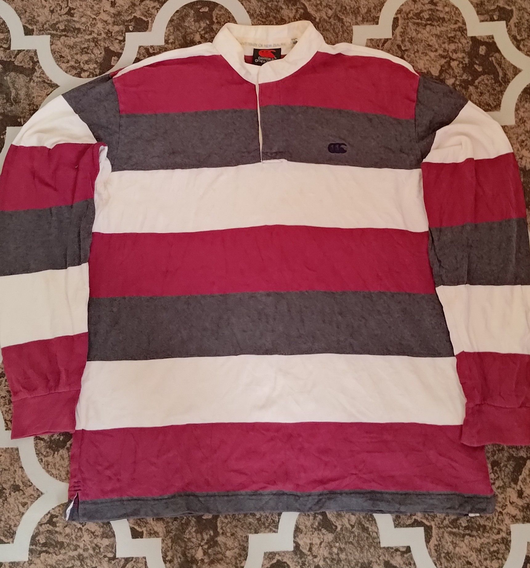 Canterbury of New Zealand Vintage Long Sleeve 90s Canterbury Shirt Size US XL / EU 56 / 4 - 1 Thumbnail