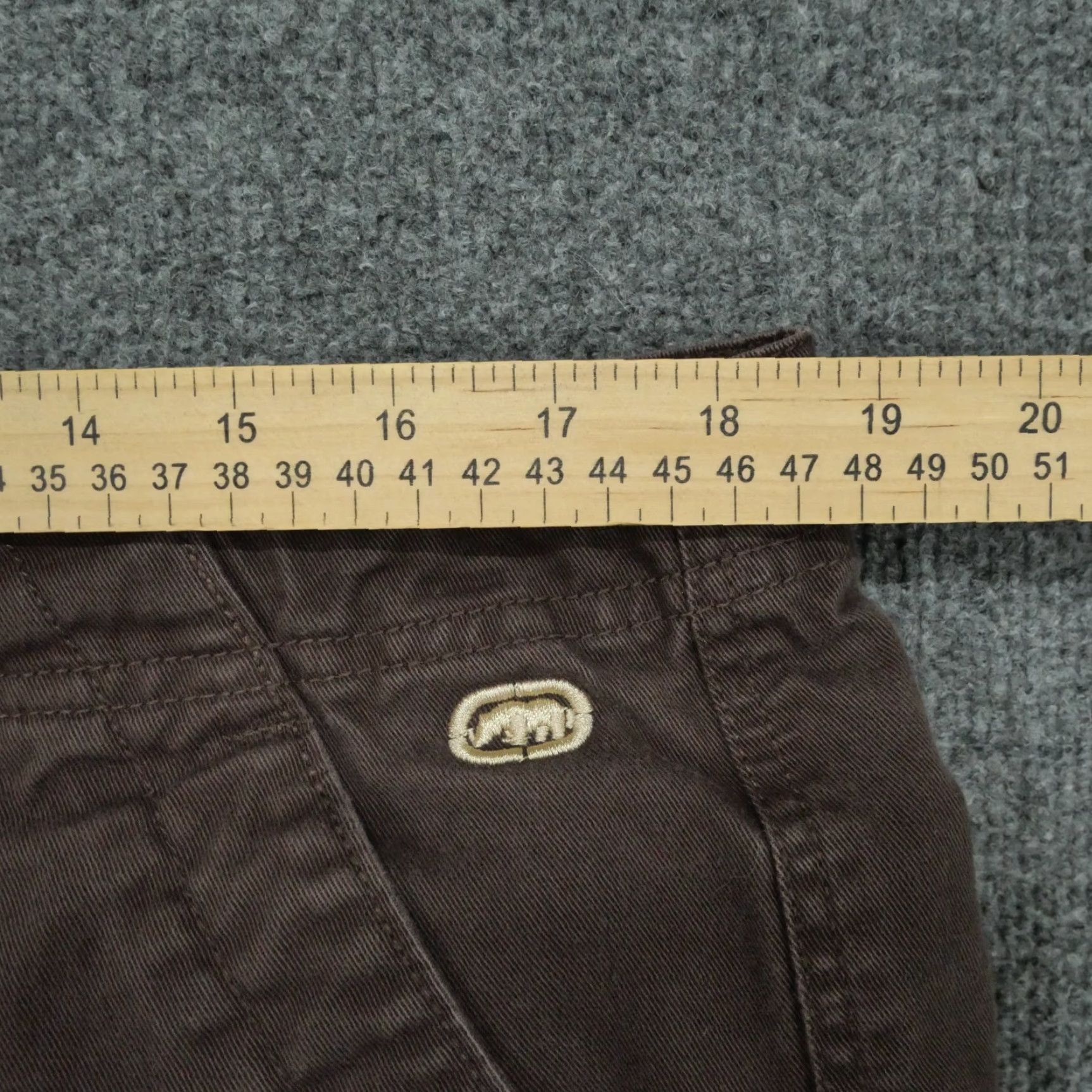 Ecko Unltd. VINTAGE Ecko Unltd Shorts Mens 36 Brown Cargo Baggy Distressed Y2K Size US 38 / EU 54 - 7 Thumbnail