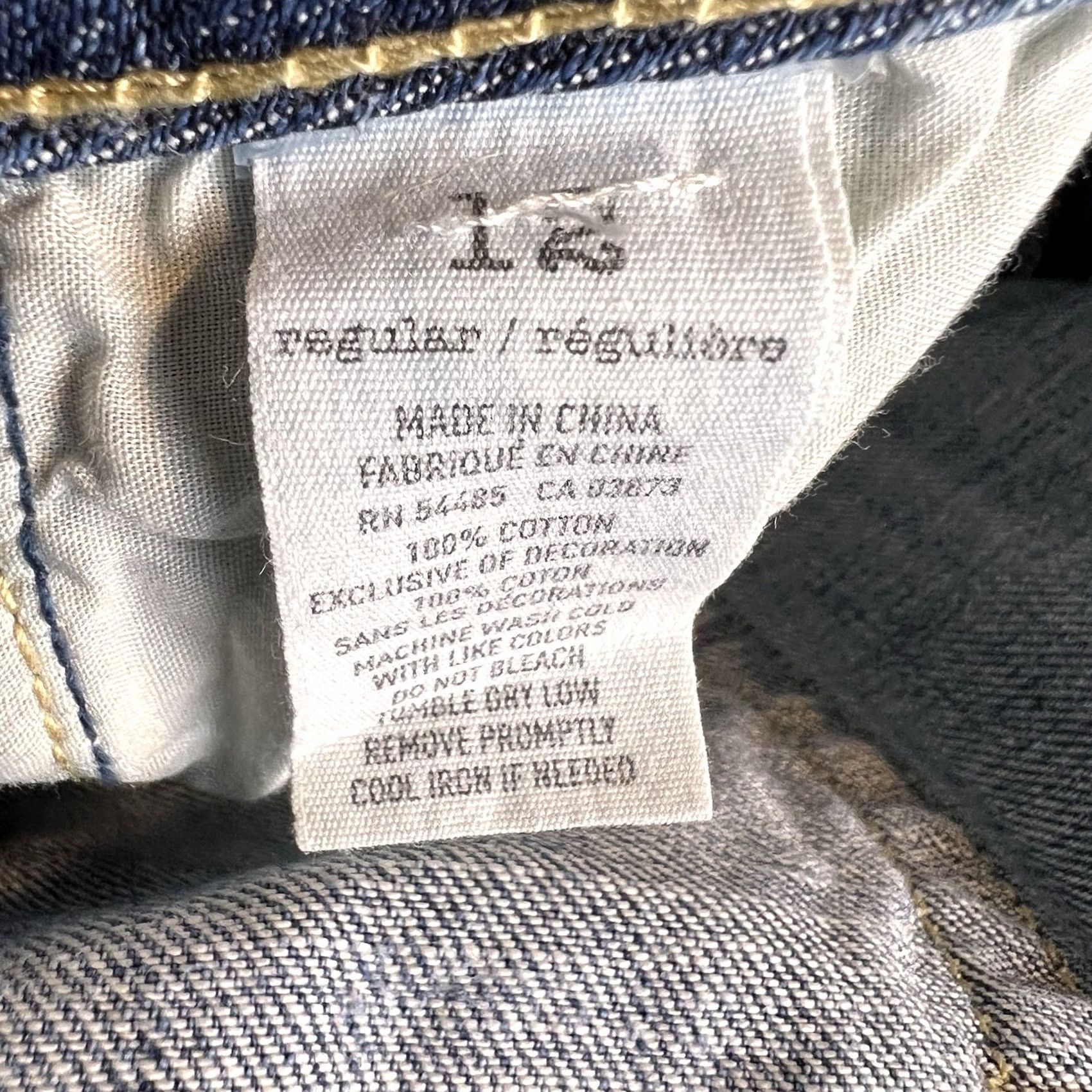 American Eagle Outfitters VINTAGE American Eagle Outfitters Jeans Boyfriend Distressed Blue 12R 34x25 Women Girls Boho Y2K Size 34" / US 12 / IT 48 - 6 Thumbnail