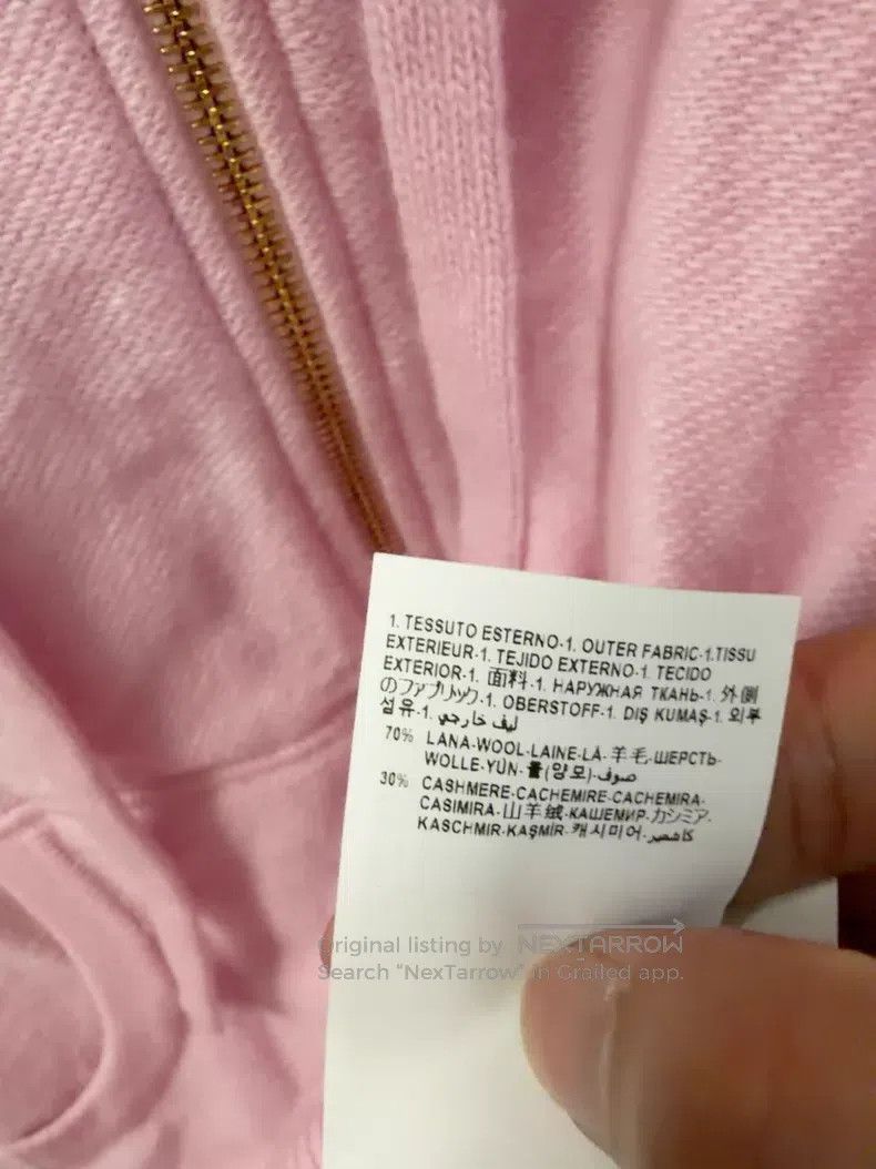Versace Versace Pink hooded cardigan sweatshirt Size XS / US 0-2 / IT 36-38 - 7 Thumbnail