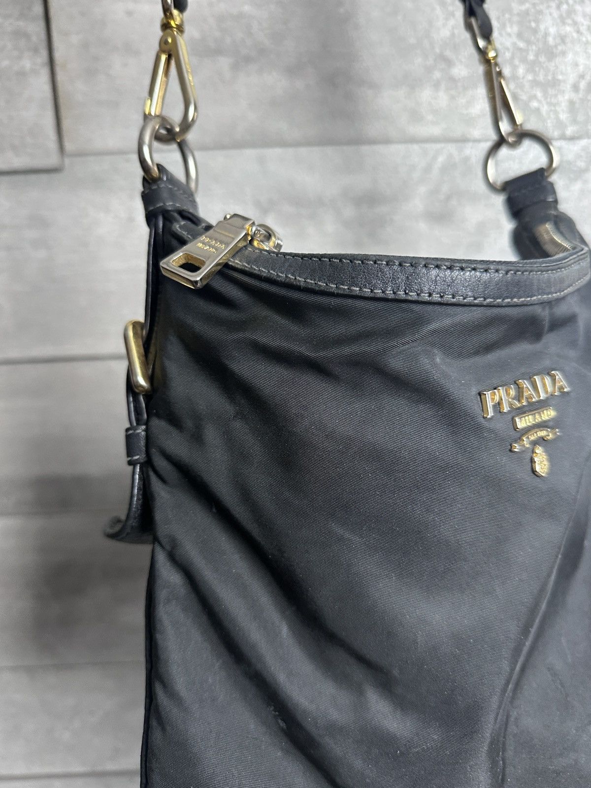 Prada Prada Nylon Shoulder Bag Designer Luxury Size ONE SIZE - 7 Thumbnail
