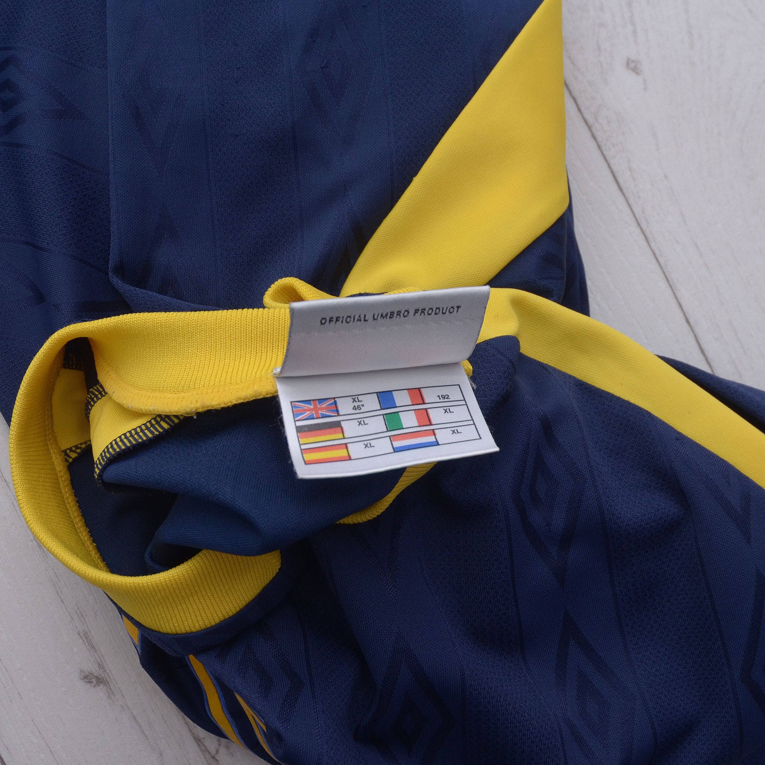 Umbro × Vintage Vintage Umbro Big logo Tee T-shirt Monogram 90`s Rare XL Size US XL / EU 56 / 4 - 8 Thumbnail