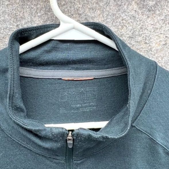 Patagonia Patagonia Sweatshirt Pullover XL Black 1/2 Zip Mock Neck Merino Base Layer Knit Regular Mens Vintage No Size US XL / EU 56 / 4 - 6 Thumbnail