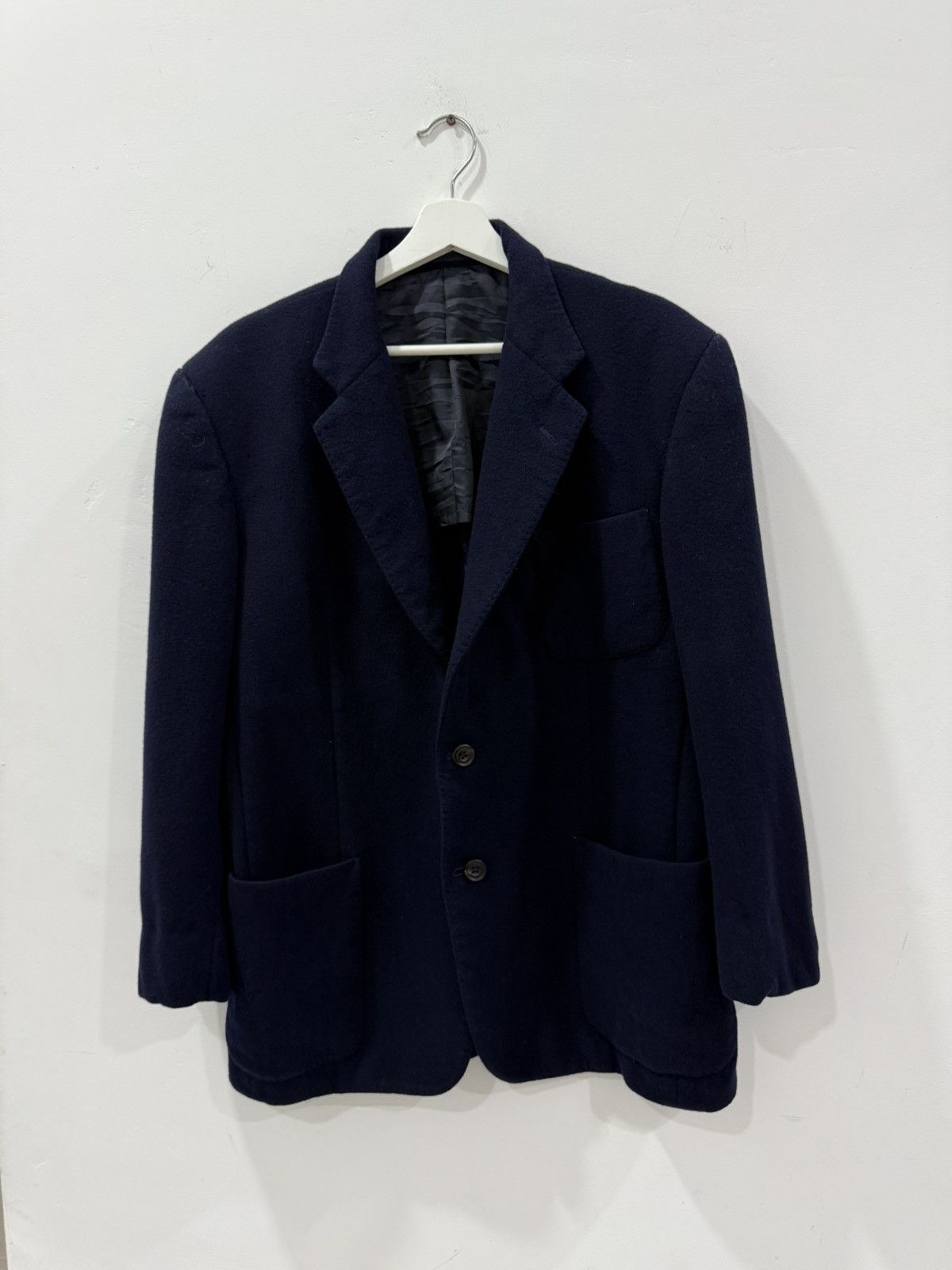Burberry Authentic Luxury Burberry Wool Man Blazer Size 40L - 1 Thumbnail