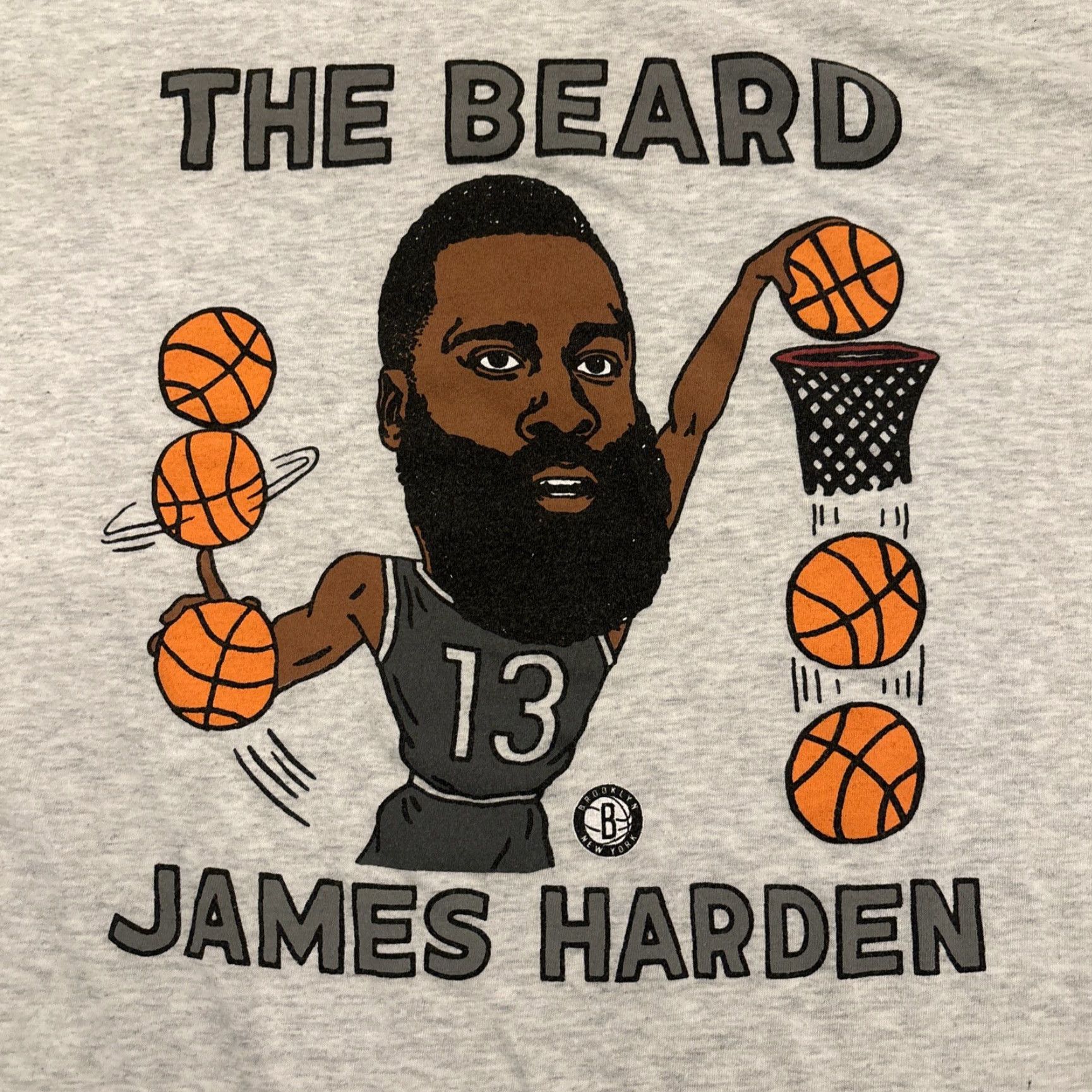 Vintage Homage James Harden The Beard Rockets T Shirt USA Men’s Size XL Gray EUC Size US XL / EU 56 / 4 - 2 Thumbnail