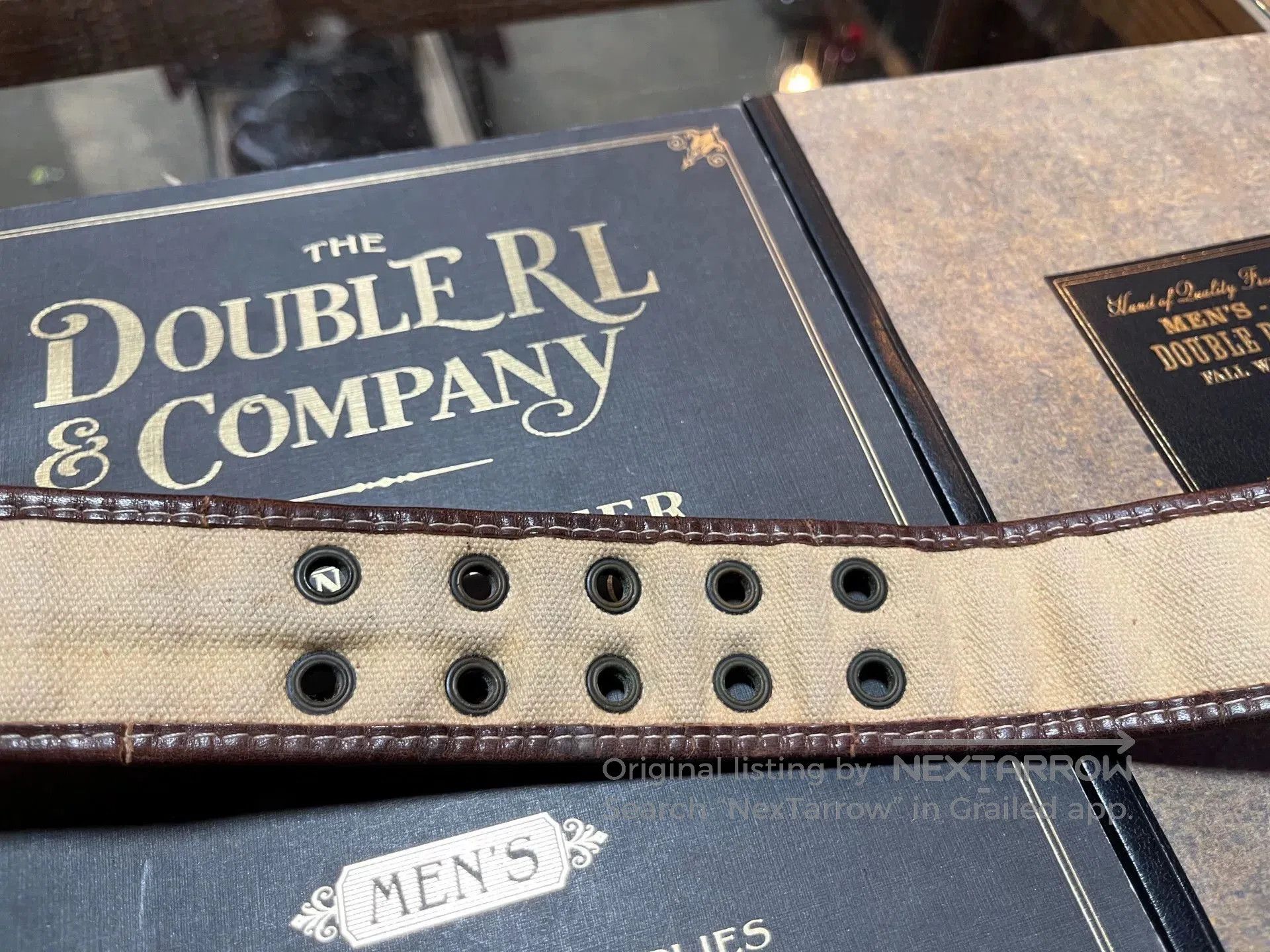 RRL Ralph Lauren RRL Canvas Belt by Ralph Lauren. Size ONE SIZE - 7 Thumbnail