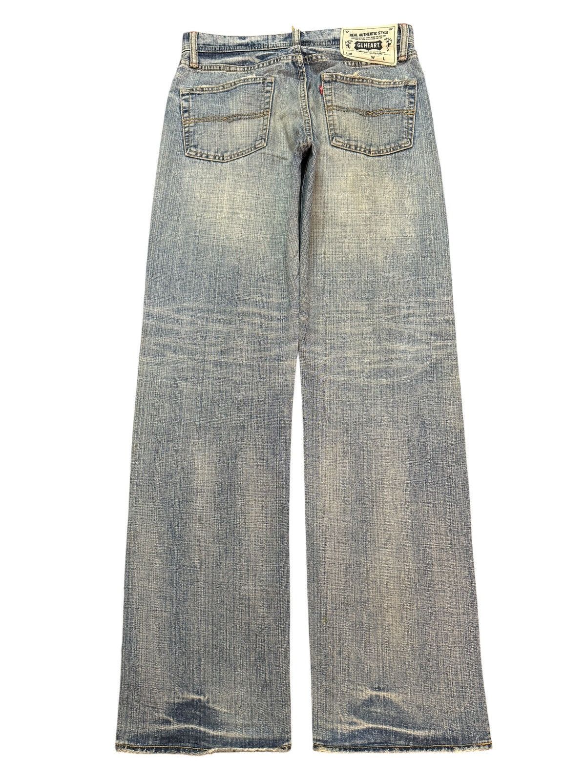 Edwin Vintage 90s Japanese Brand Light Faded Wash Wide Leg Loose Size US 31 - 2 Thumbnail