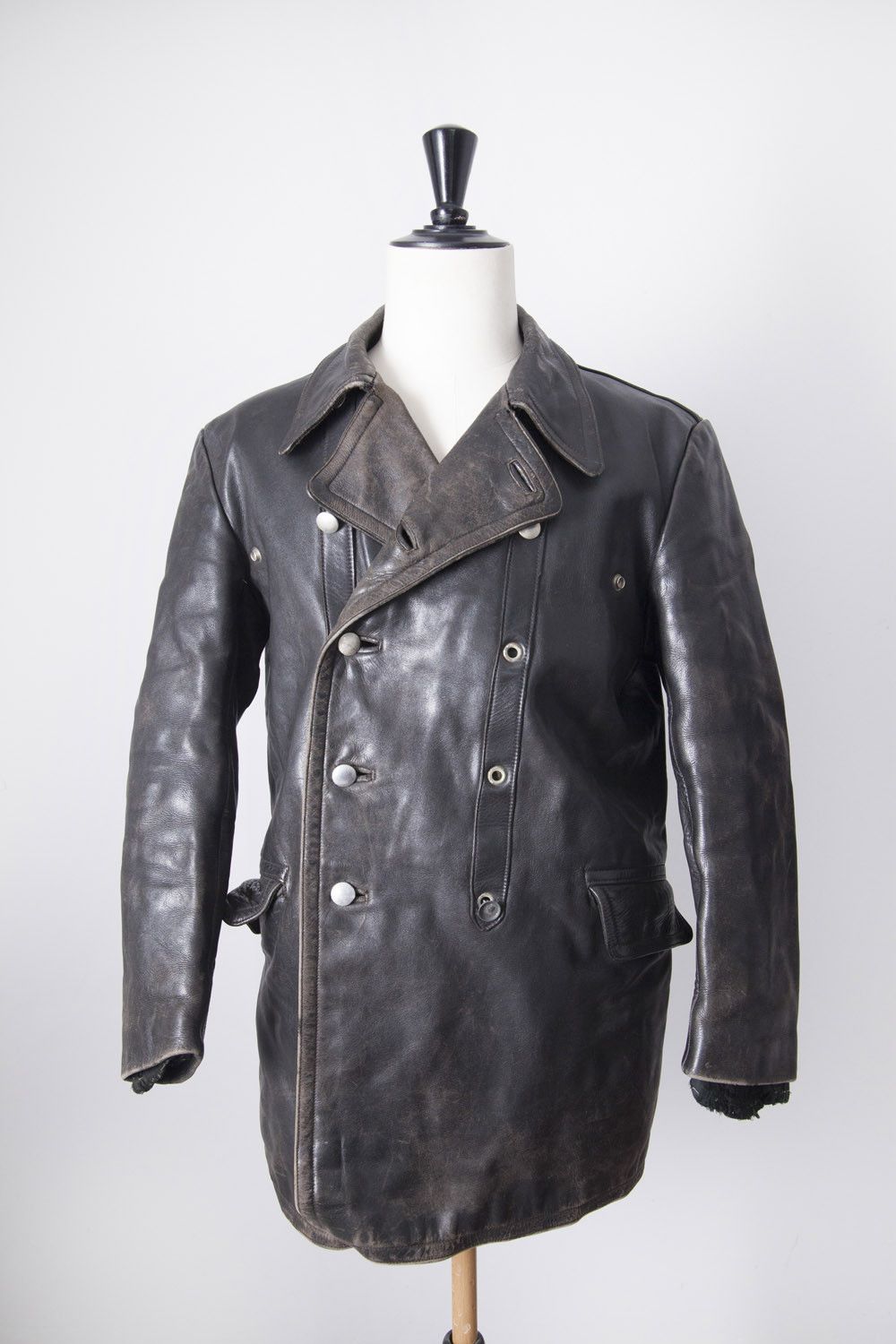 Vintage Vintage 1950's fireman / leather work coat Size US M / EU 48-50 / 2 - 1 Thumbnail