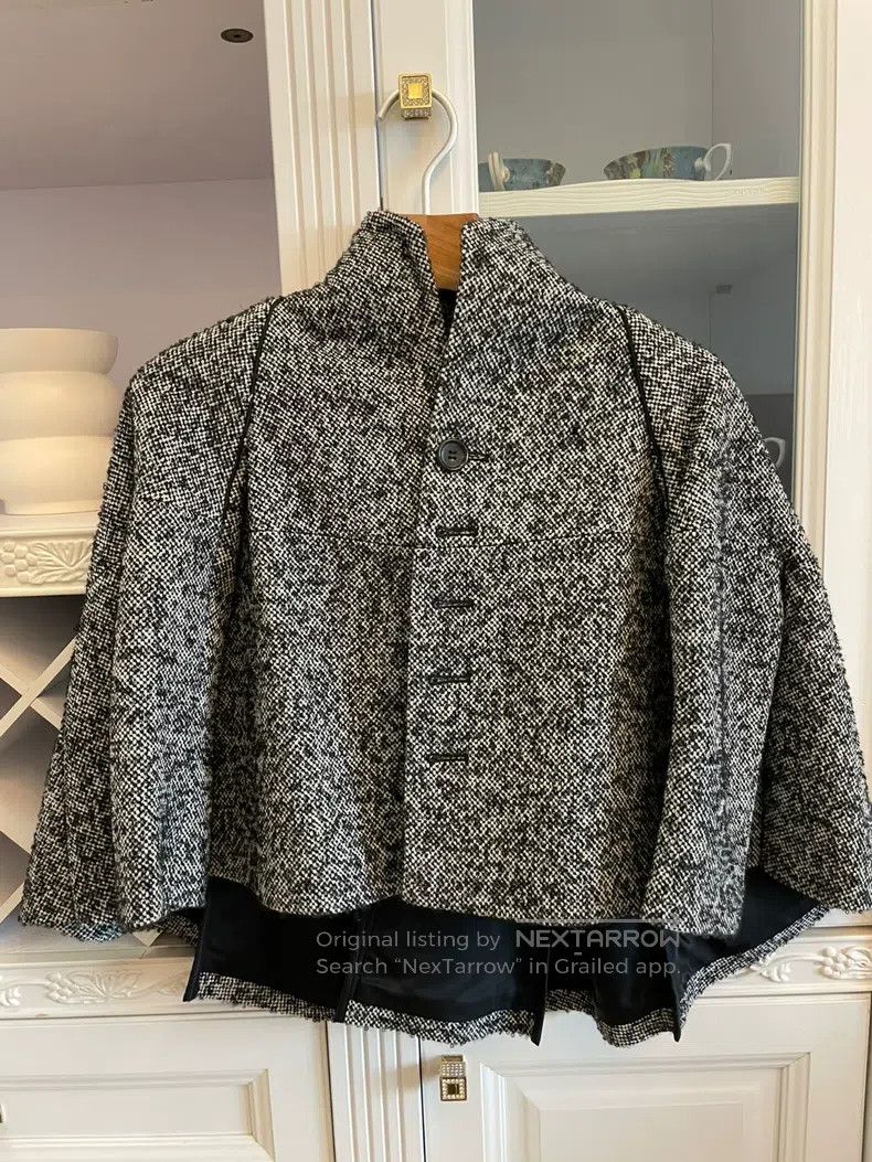 Junya Watanabe Junya Watanabe Cape Wool Coat Size XS / US 0-2 / IT 36-38 - 3 Thumbnail