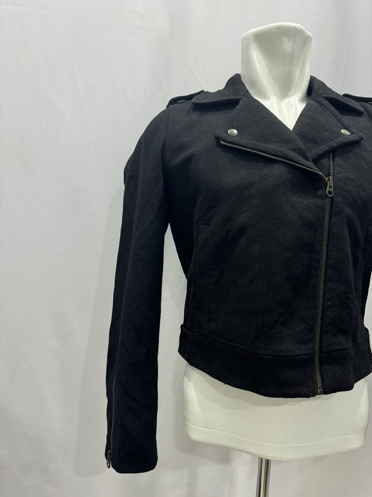 Gap GAP ladies Biker Jacket with Zippers Size M / US 6-8 / IT 42-44 - 5 Thumbnail
