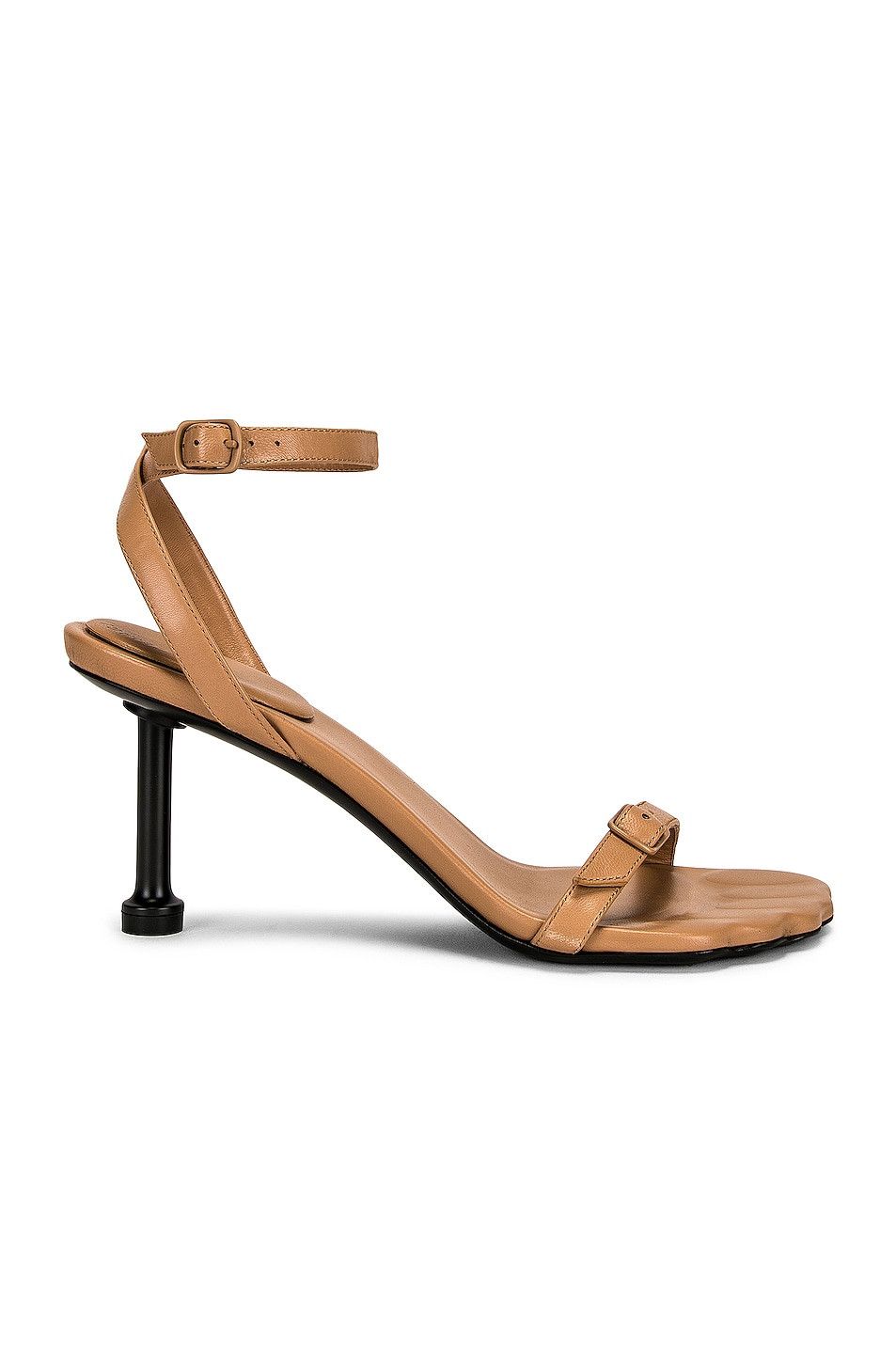 Balenciaga Fetish Leather Heeled Sandals in camel Size US 6 / IT 36 - 1 Thumbnail