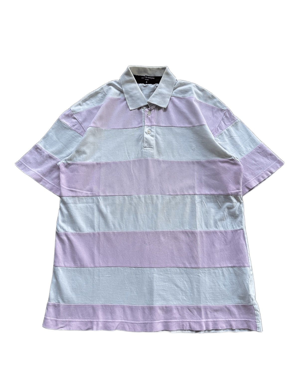 Comme des Garcons Comme des Garcons Oversize Pink Polo Shirt Size US S / EU 44-46 / 1 - 1 Thumbnail